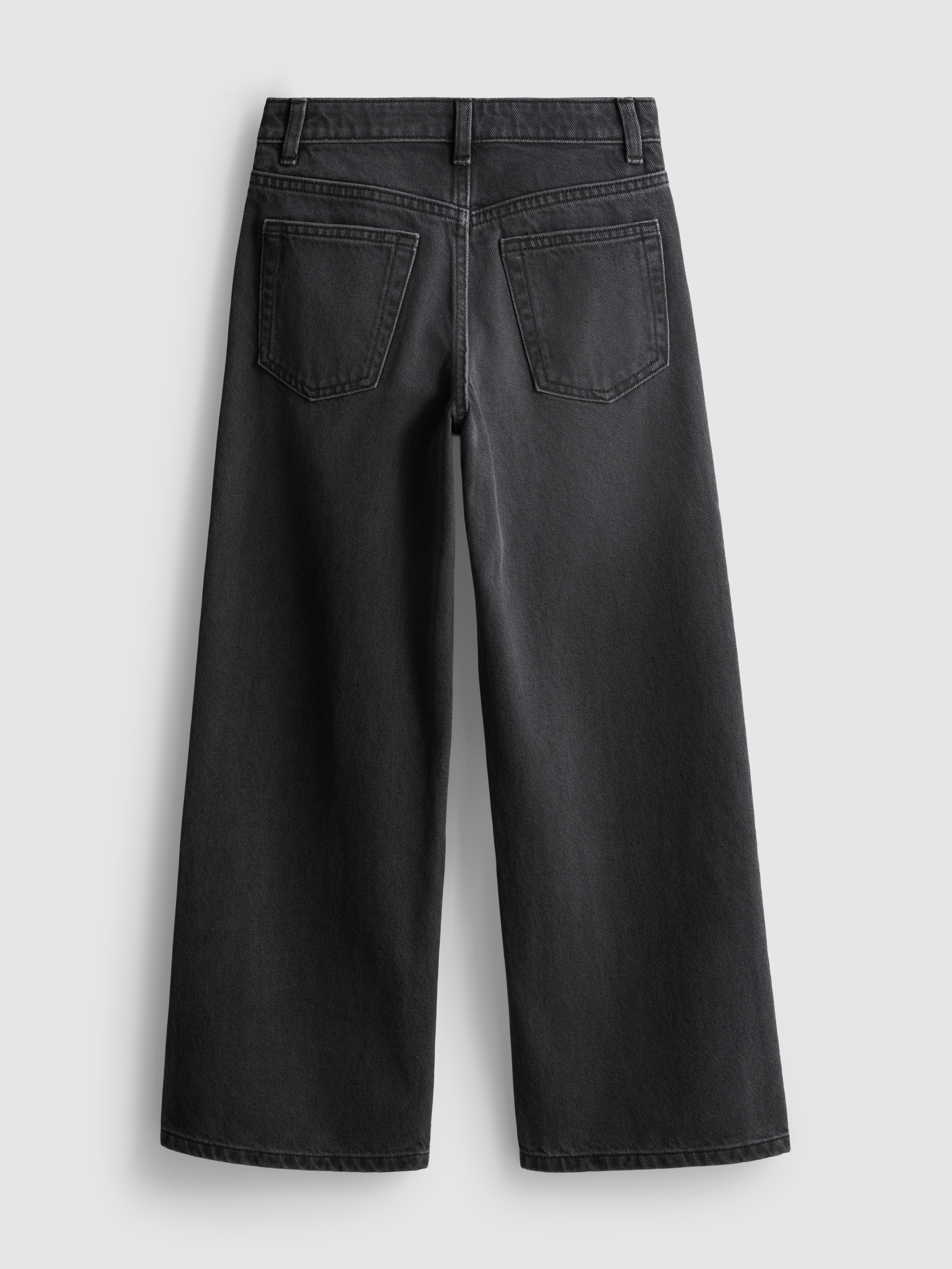 7-15yrs | Wide Leg Jeans