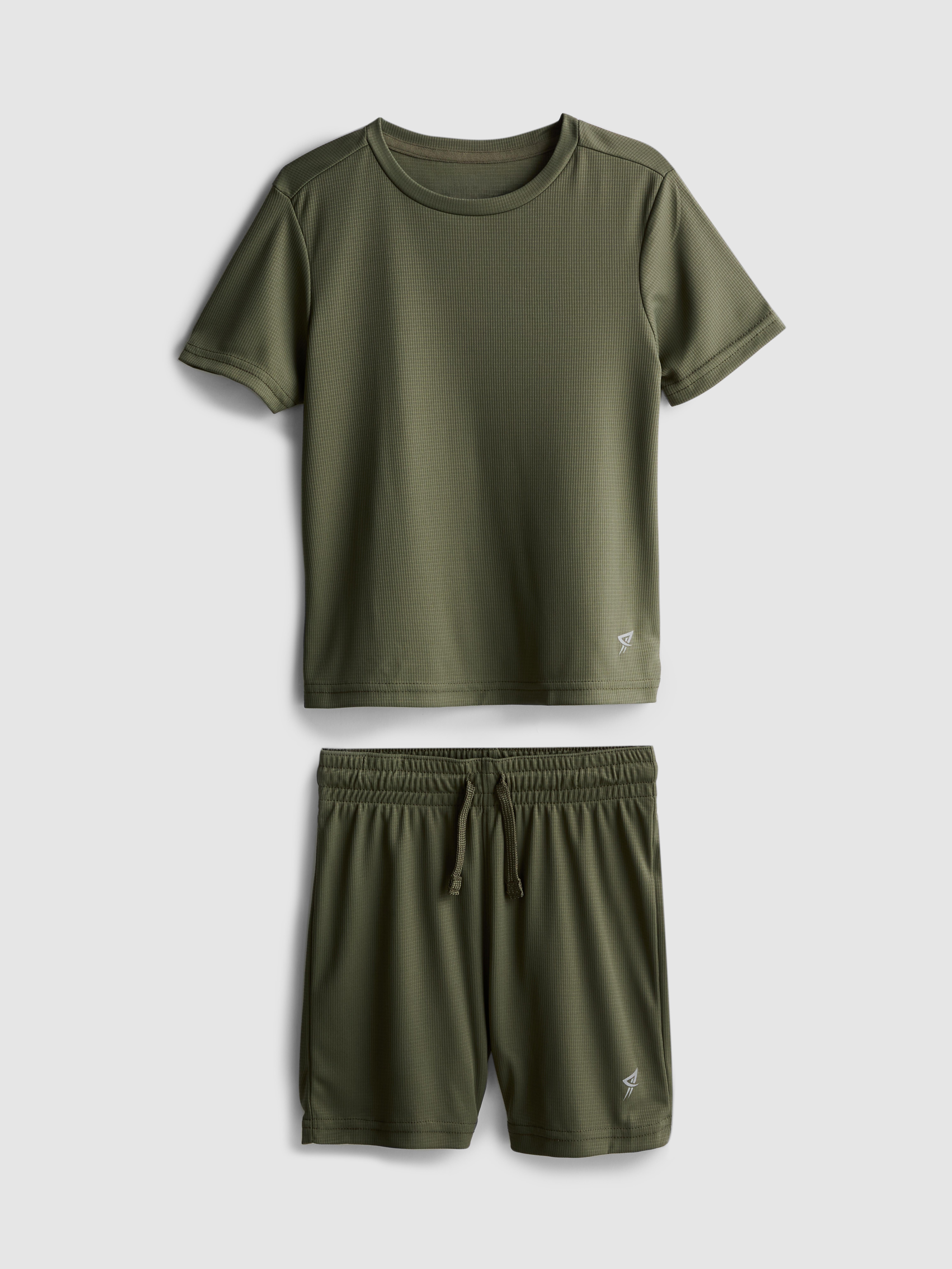 1-9yrs | Active T-Shirt and Shorts Sports Set