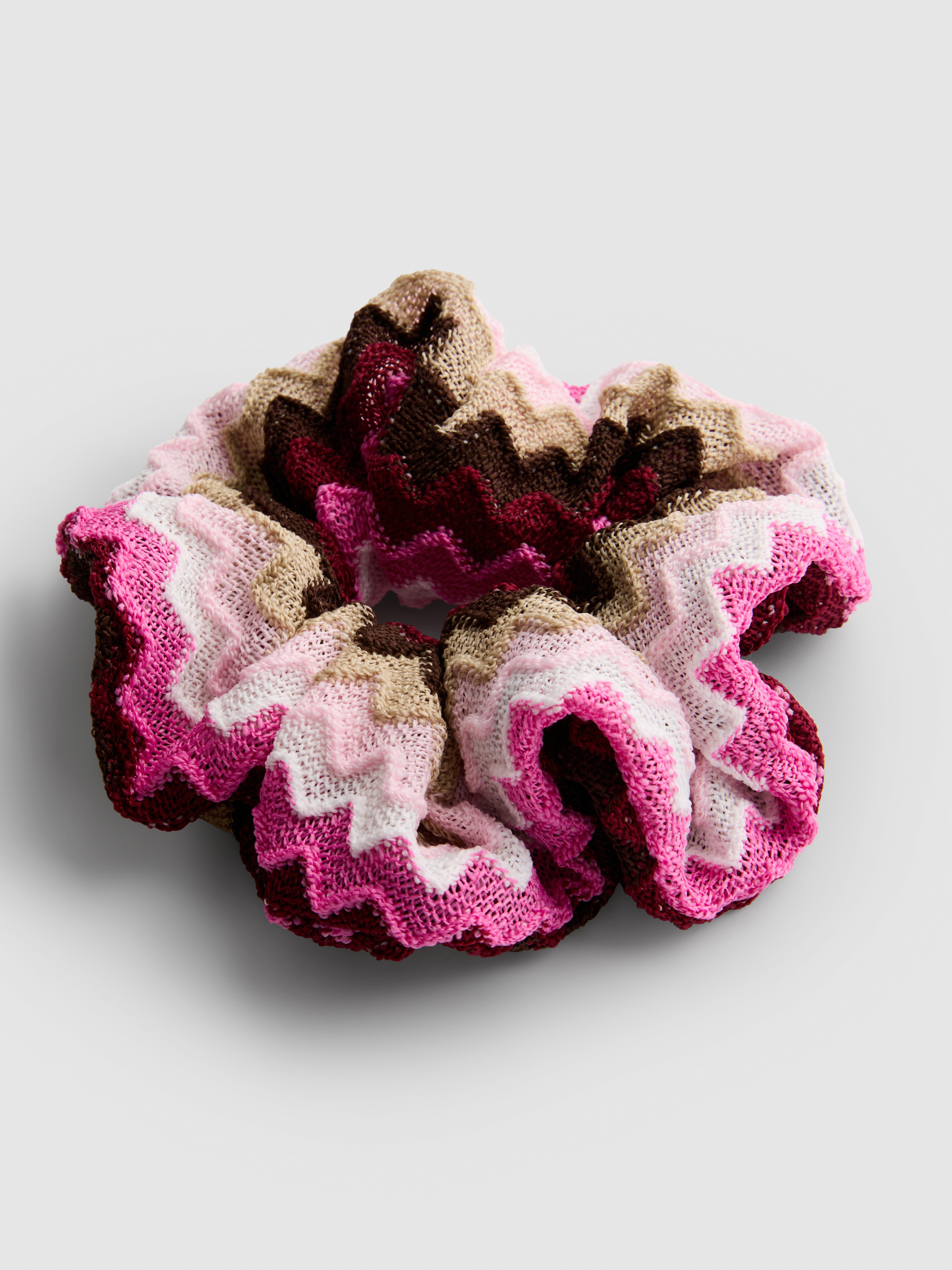 Gehaakte haarscrunchie