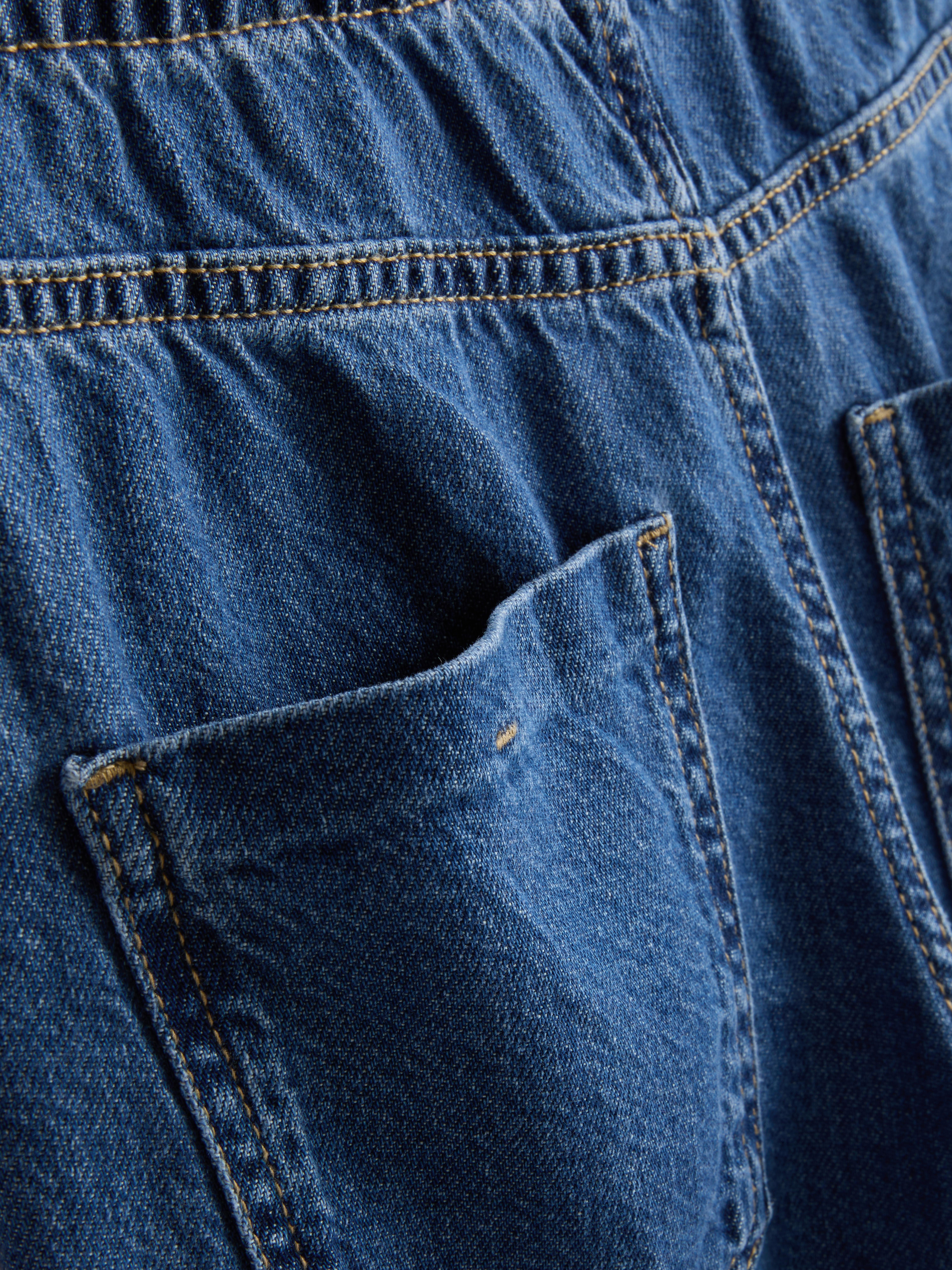 7-15yrs | Pure Cotton Wide-Leg Jeans