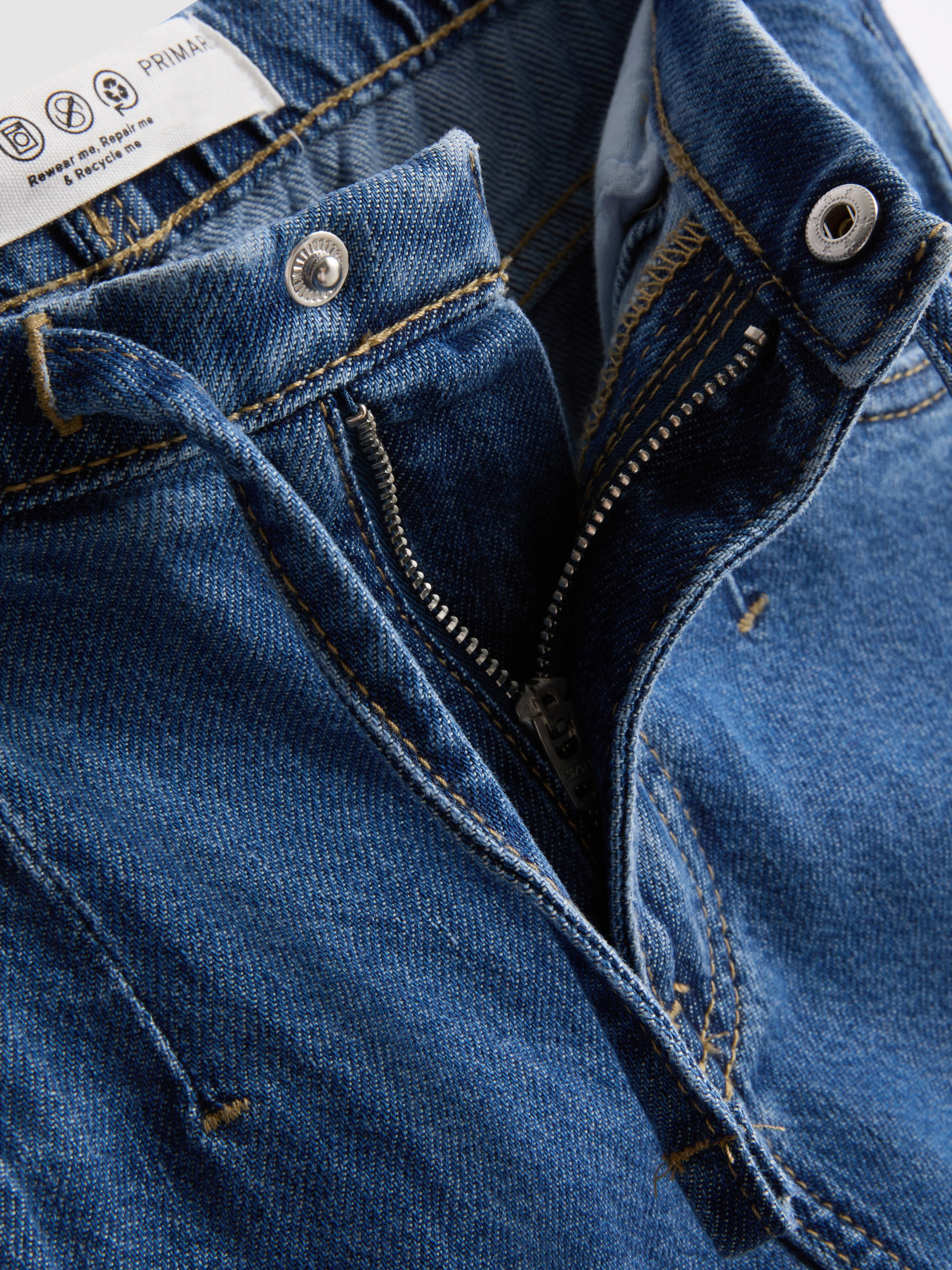 7-15yrs | Pure Cotton Wide-Leg Jeans