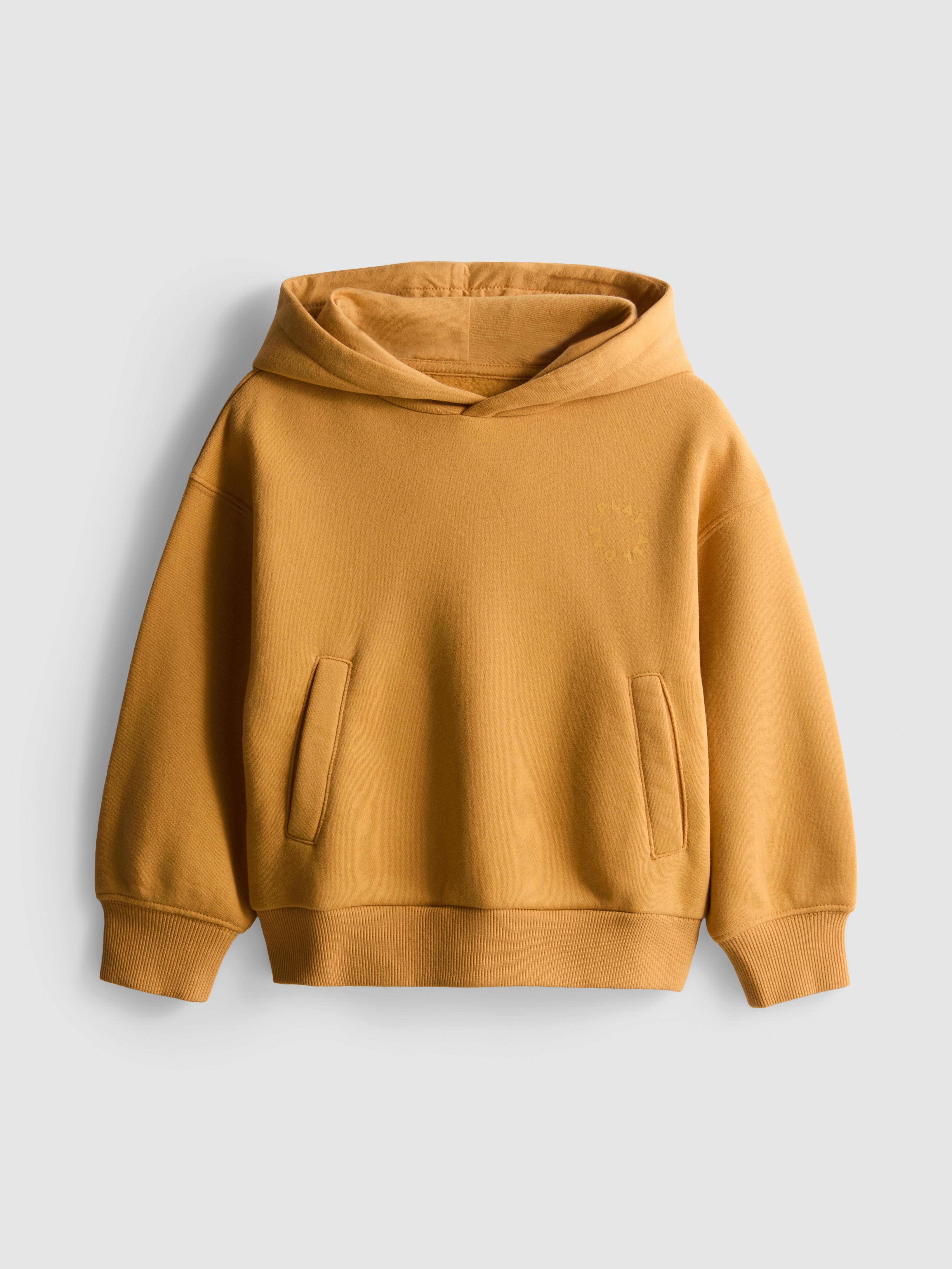 1-9yrs | Cotton Rich Hoodie Mustard