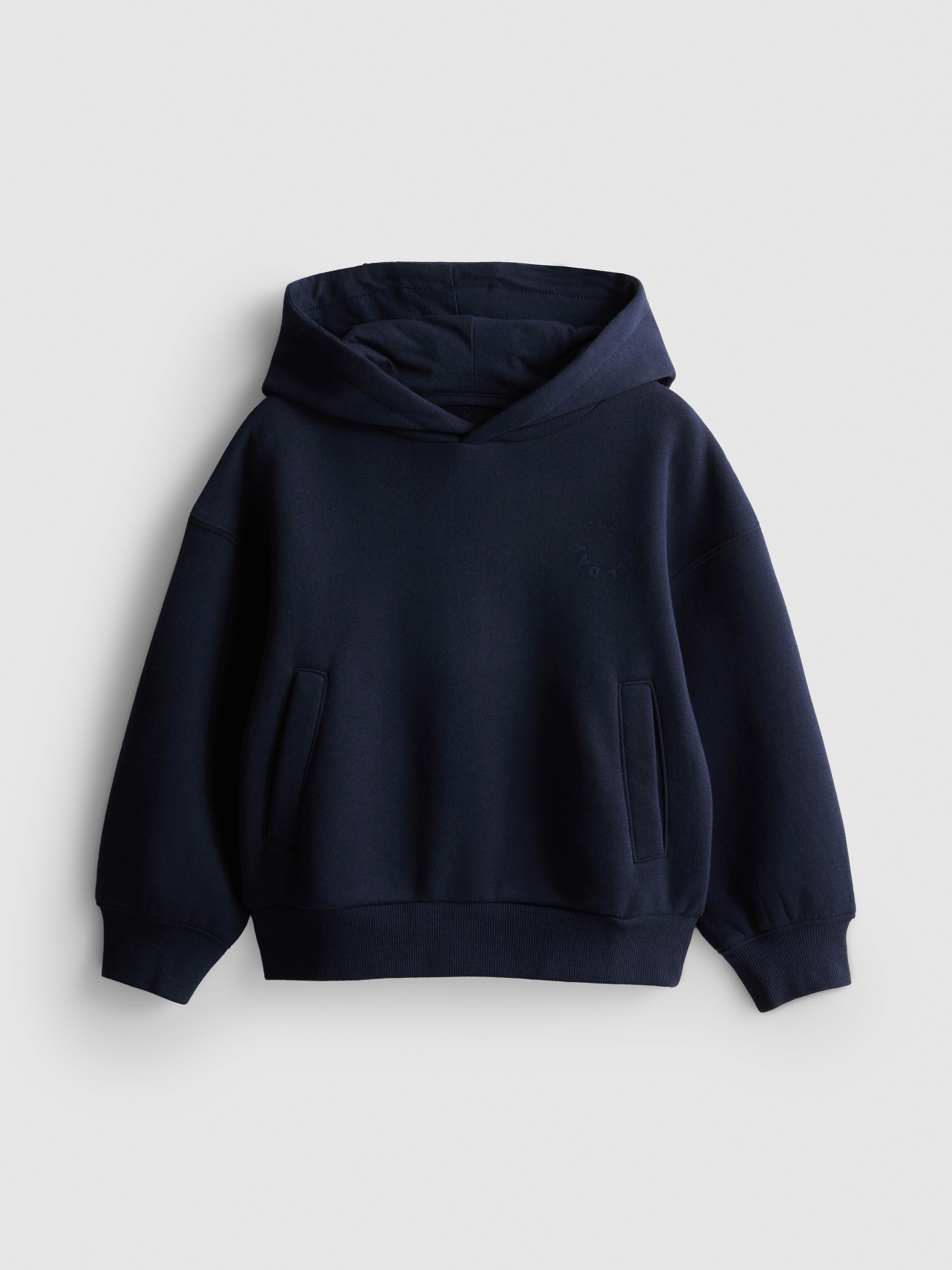 1-9yrs | Cotton Rich Hoodie Navy