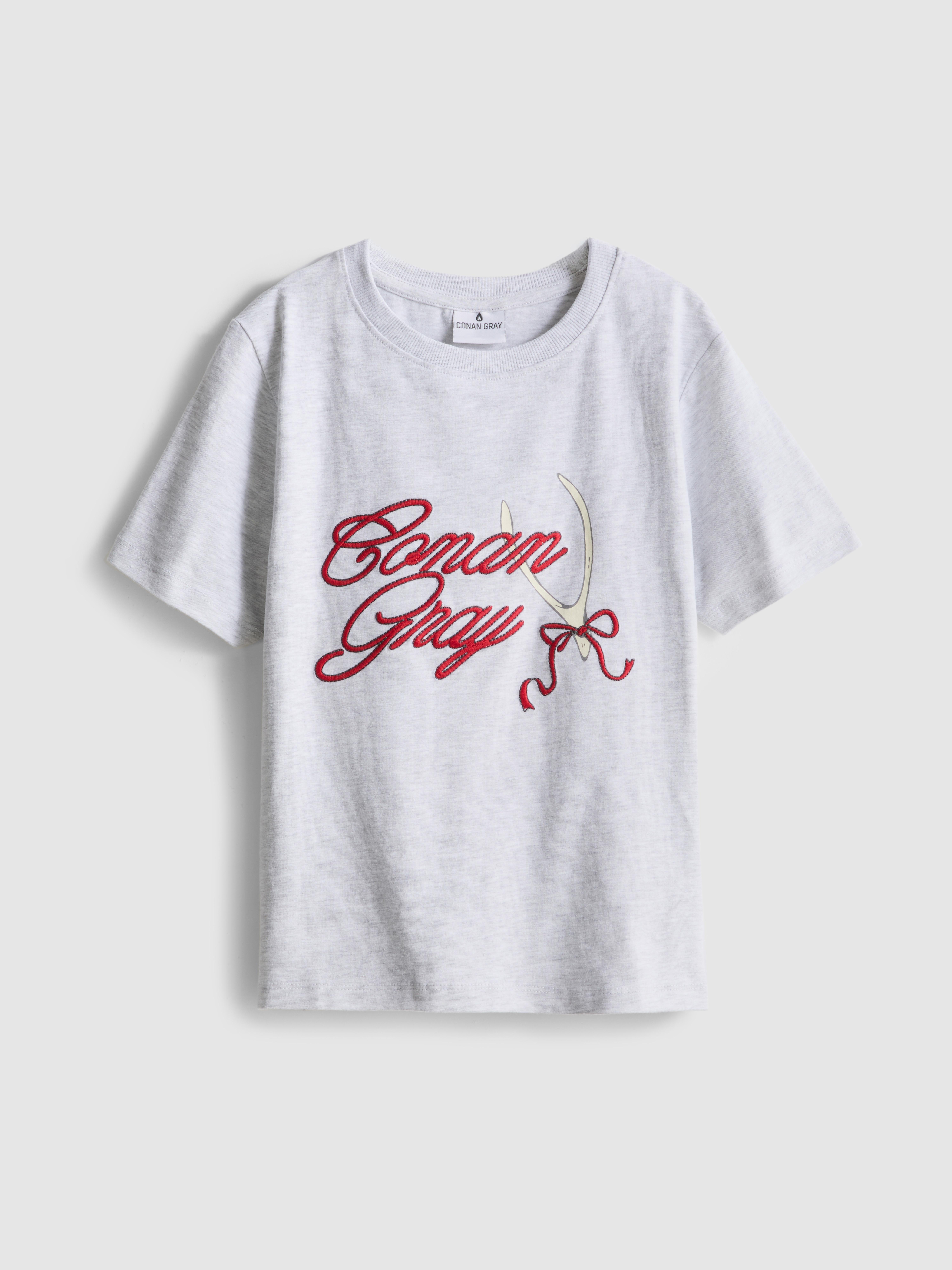 „Conan Gray“ T-Shirt mit hohem Baumwollanteil
