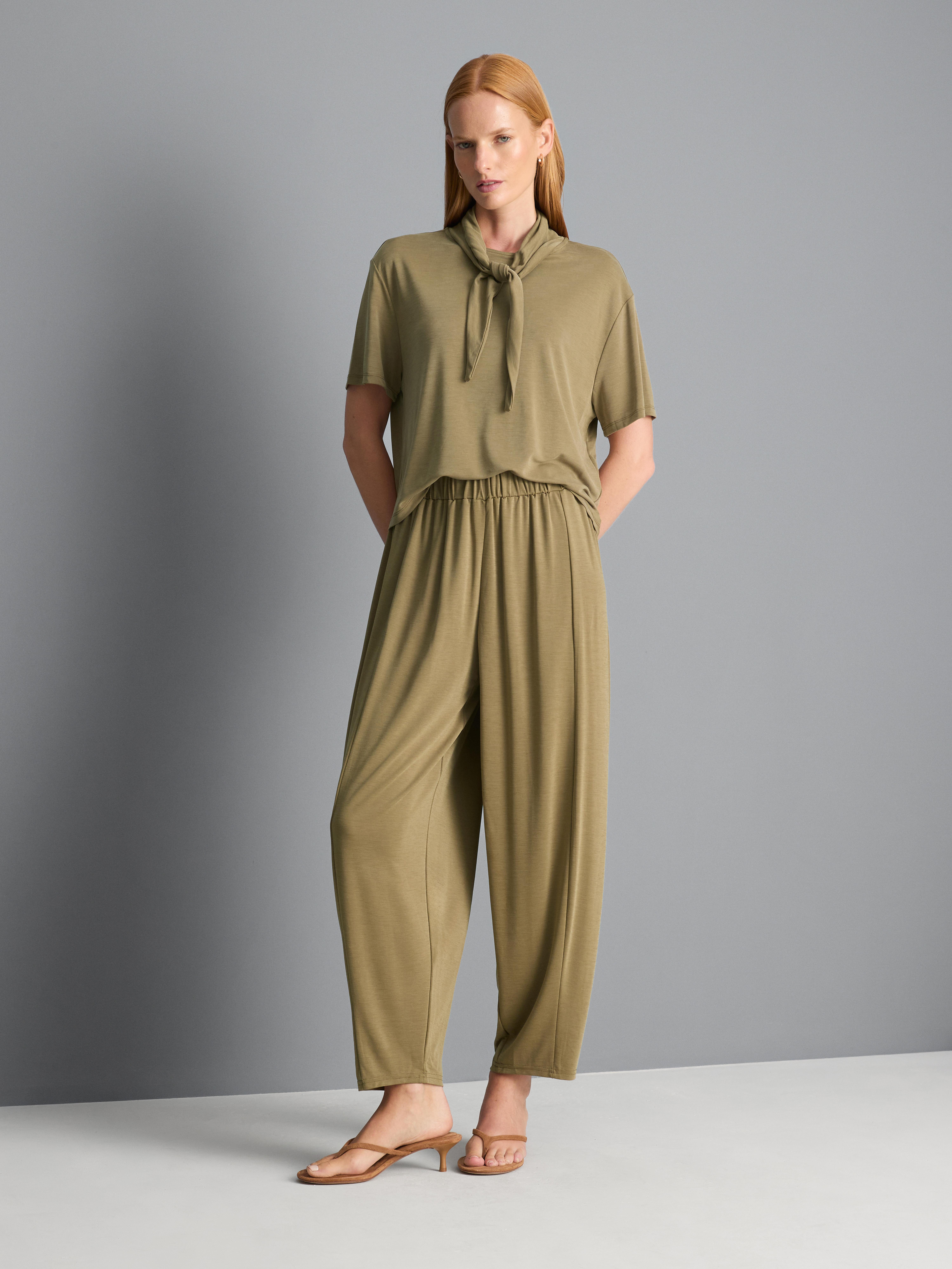 Pantalon cocon en jersey