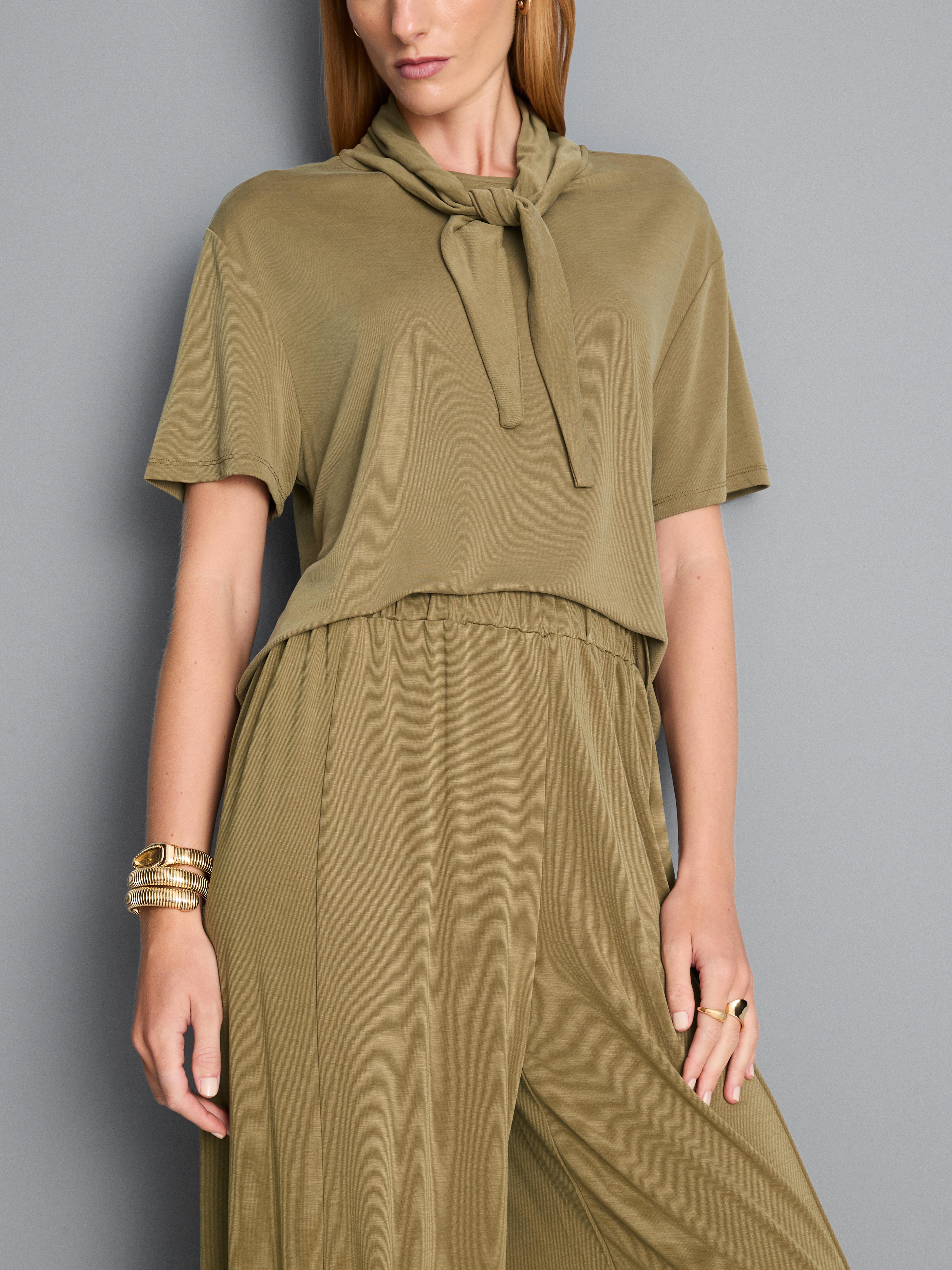Pantalon cocon en jersey