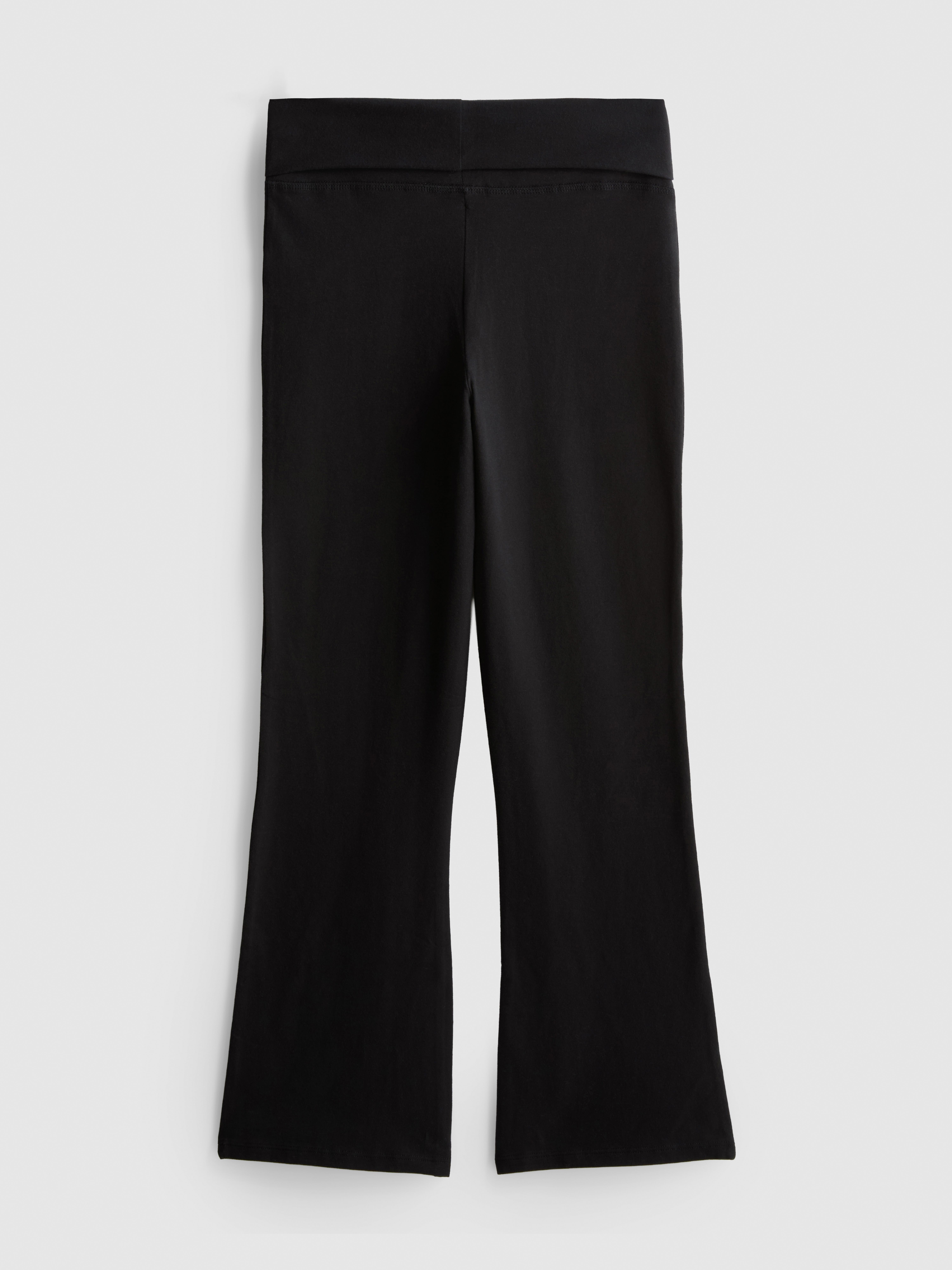 7–15 ans | Legging évasé en coton à taille repliée