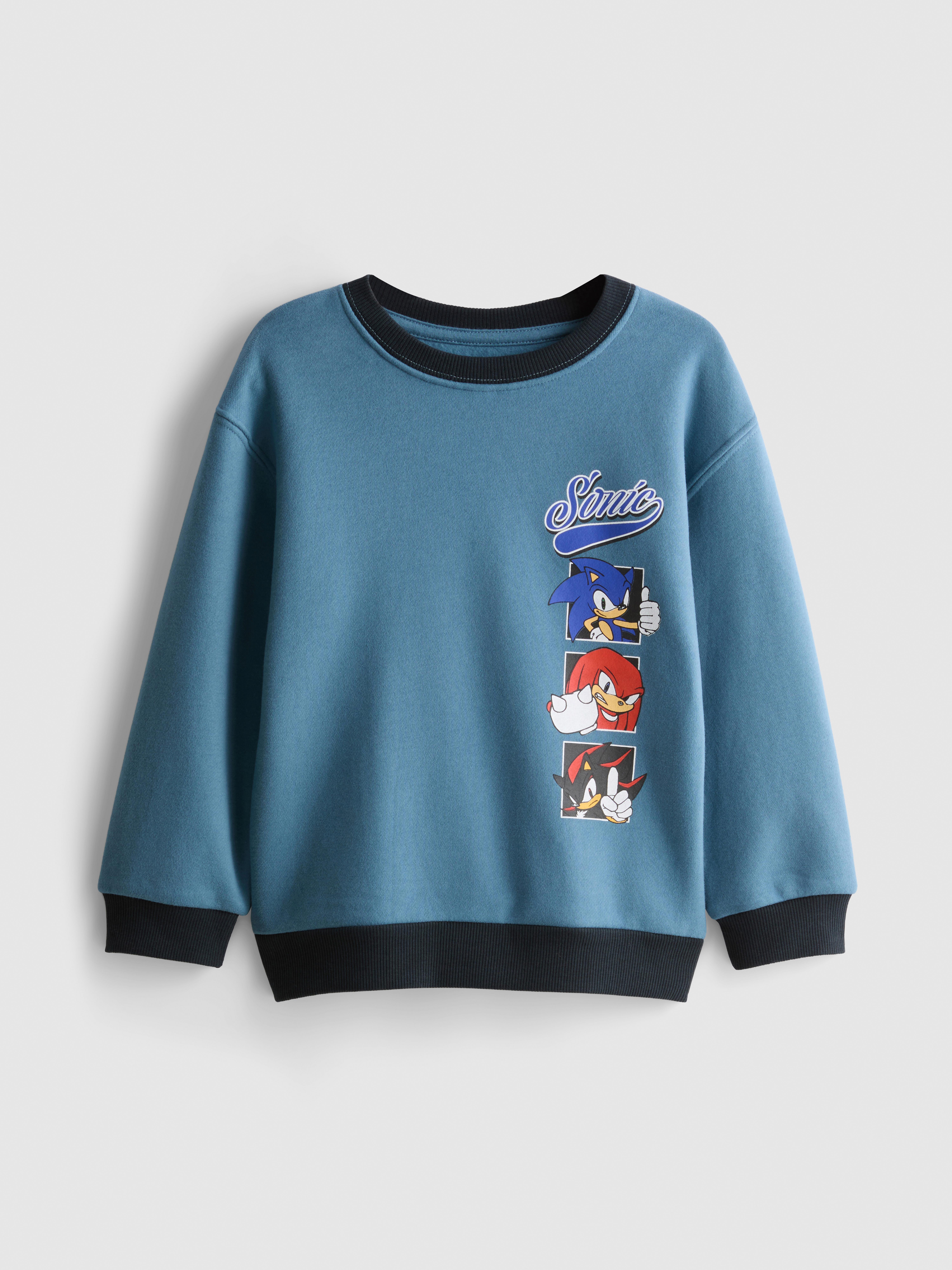 1-9 jr | Sweatshirt Sonic The Hedgehog