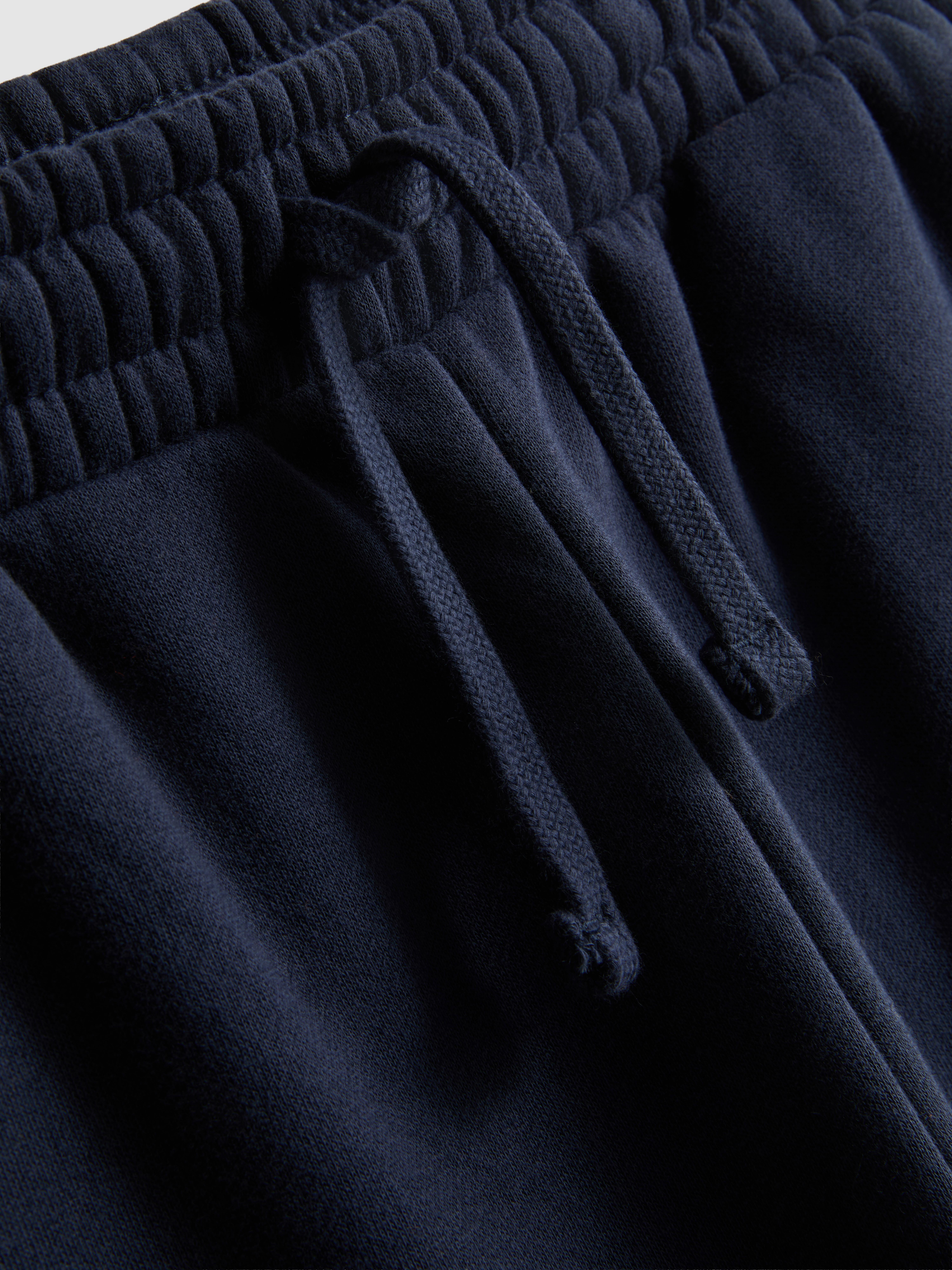 7-15 jr | Katoenrijke joggingbroek met barrel-pijpen
