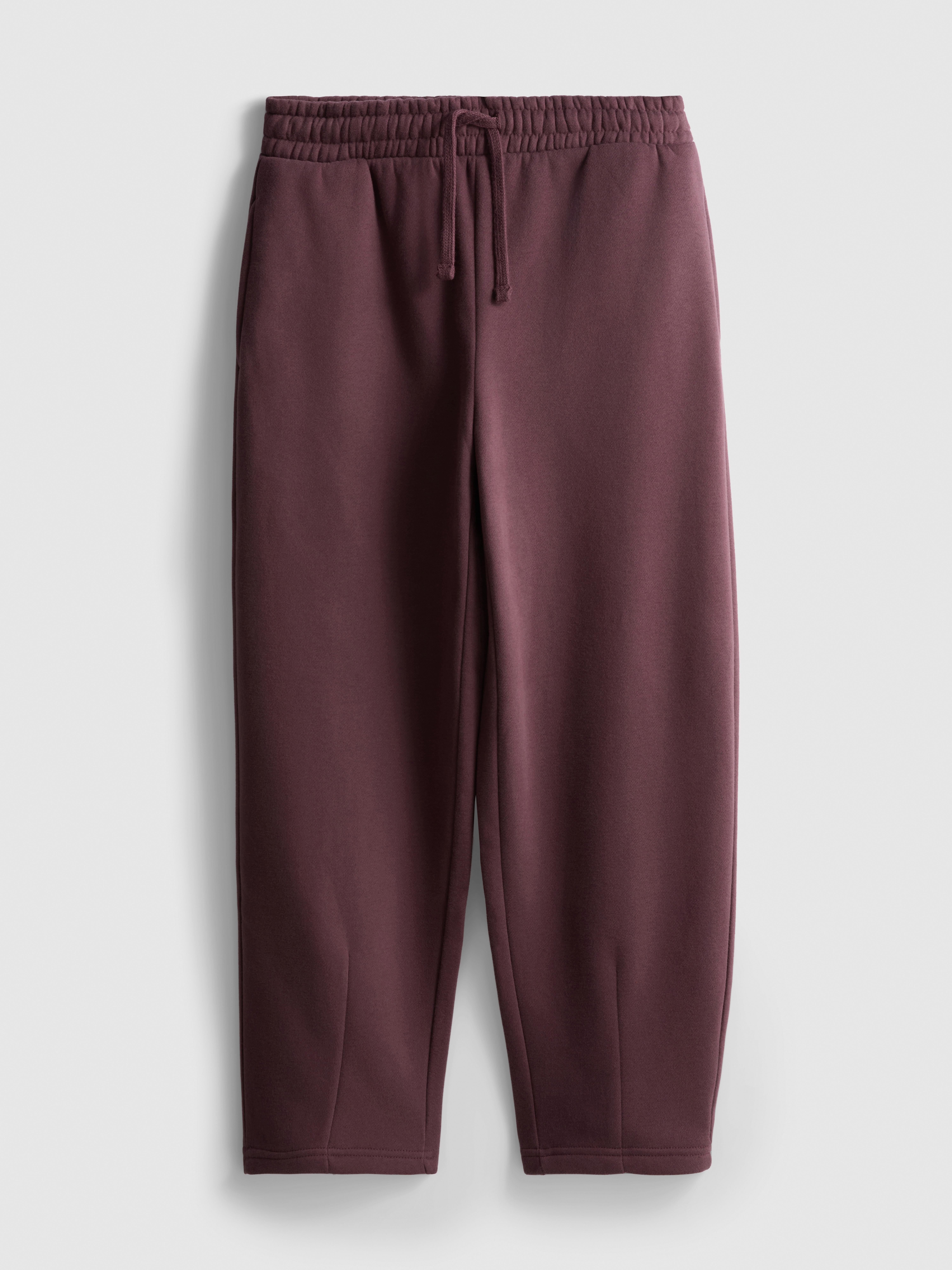 7–15 Jahre | Barrel-Fit-Jogginghose mit hohem Baumwollanteil Pflaumenblau