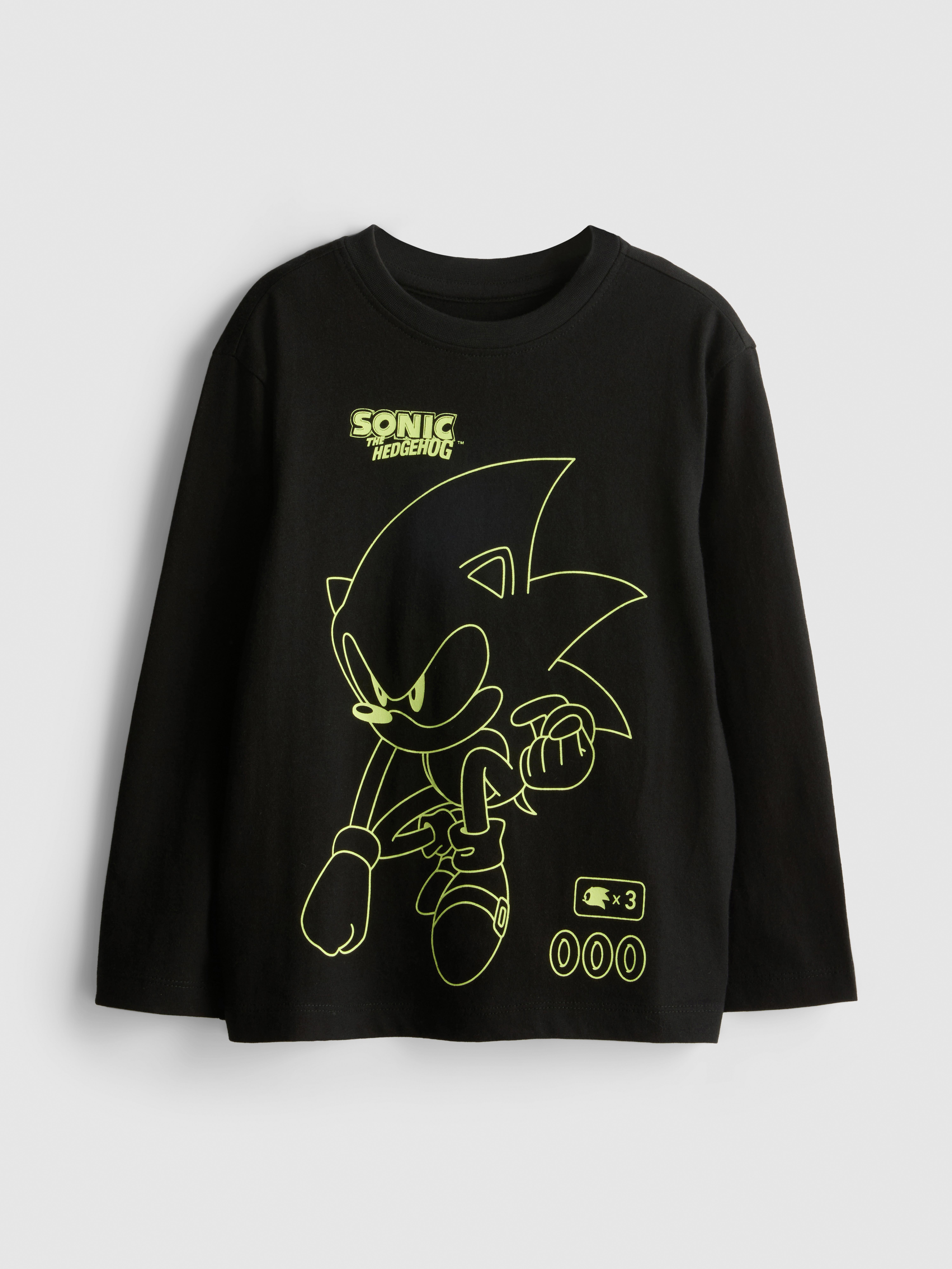 1-9yrs | Sonic The Hedgehog Long Sleeve T-Shirt