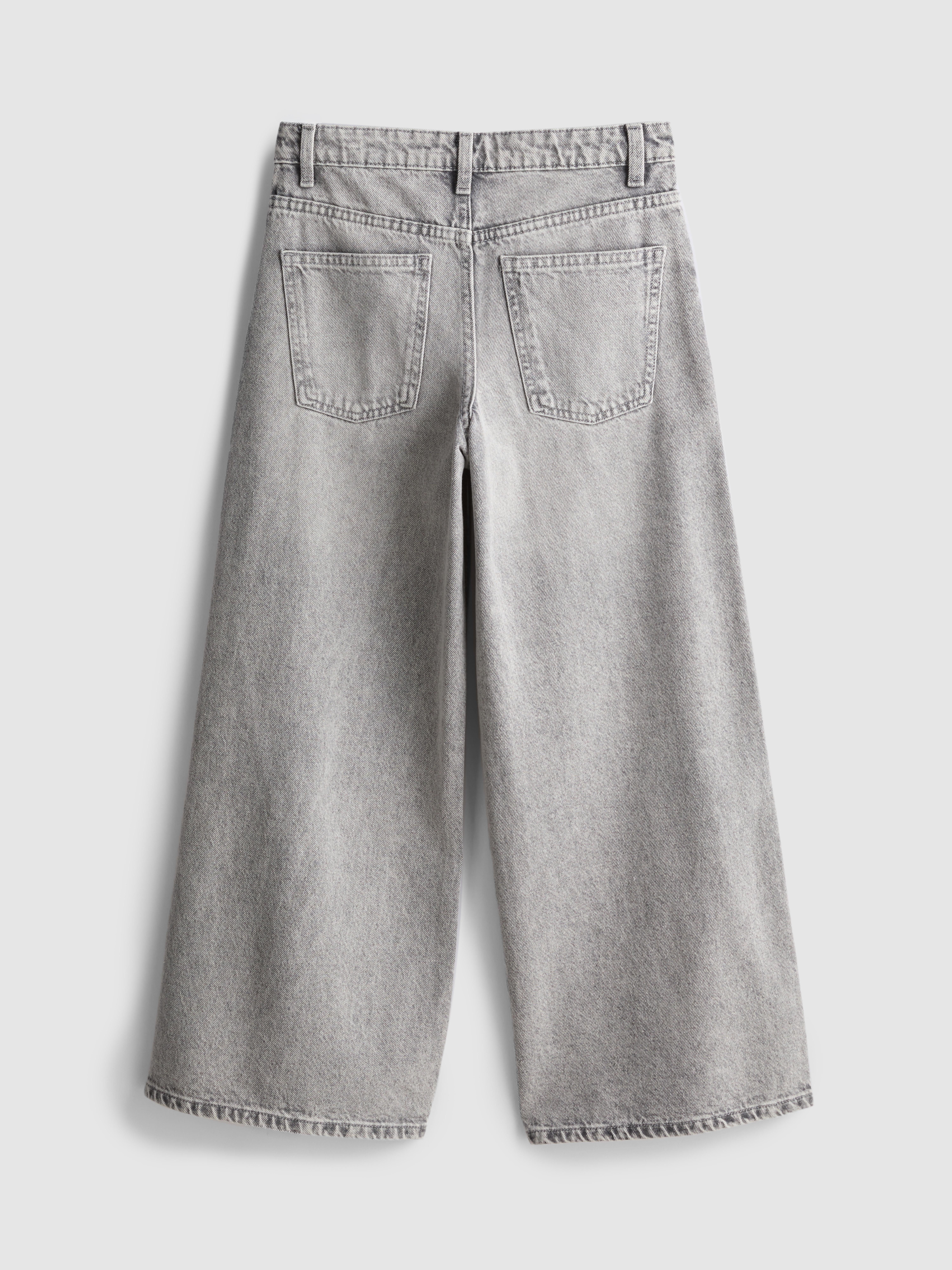 7-15yrs | Pure Cotton Wide-Leg Jeans