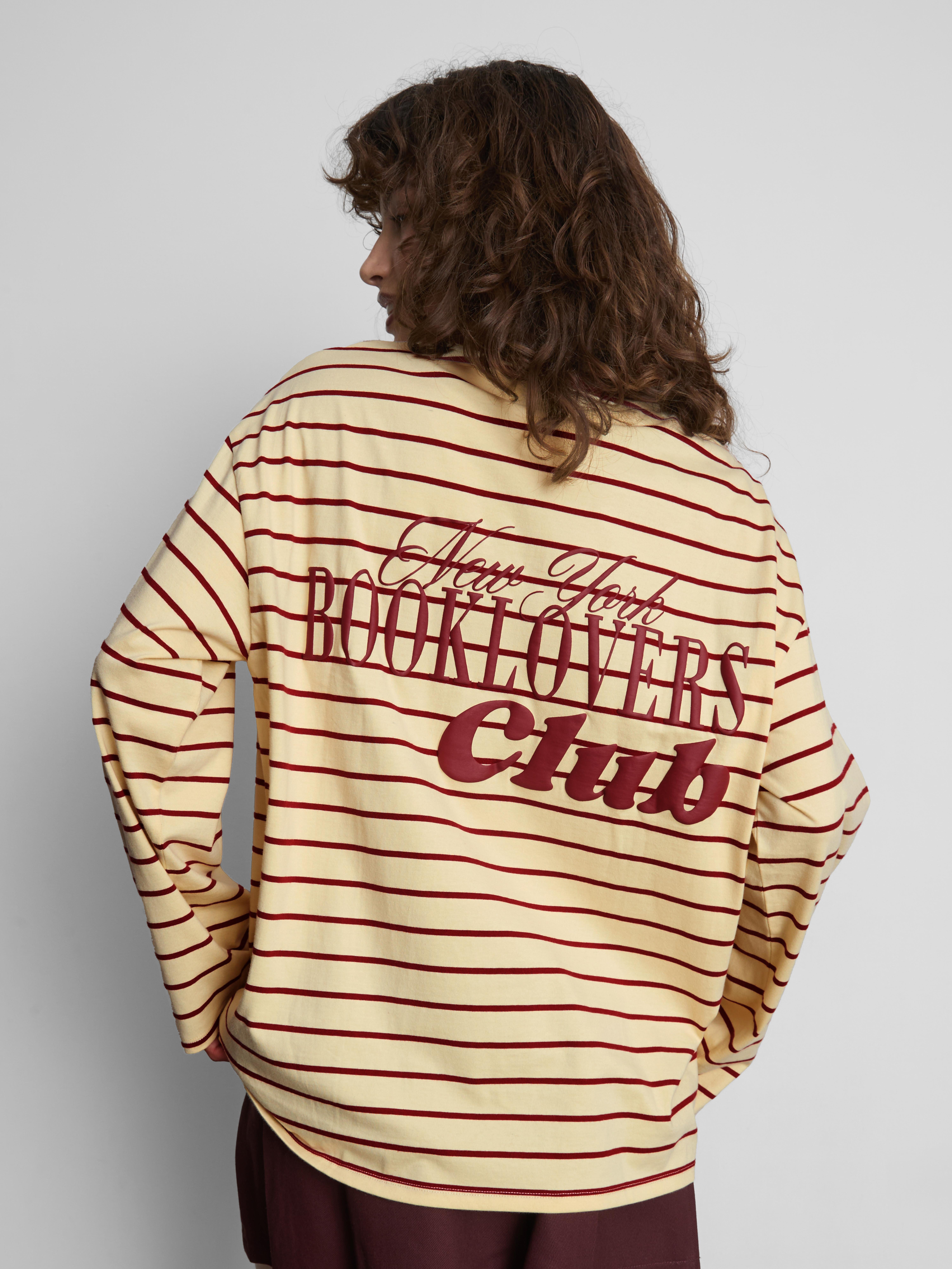 The Primark Scene | Striped Graphic Long-Sleeve Tee
