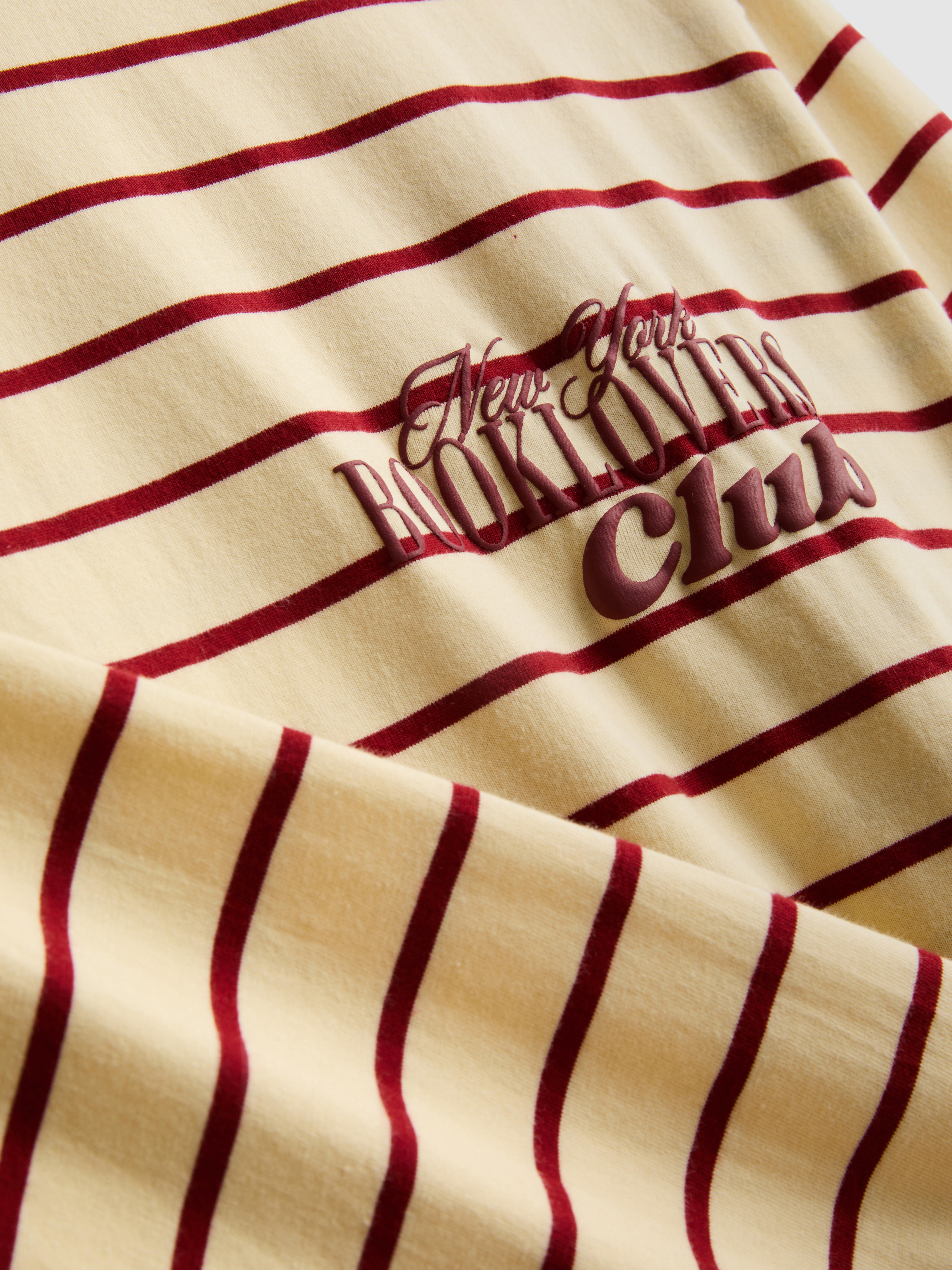 The Primark Scene | Striped Graphic Long-Sleeve Tee