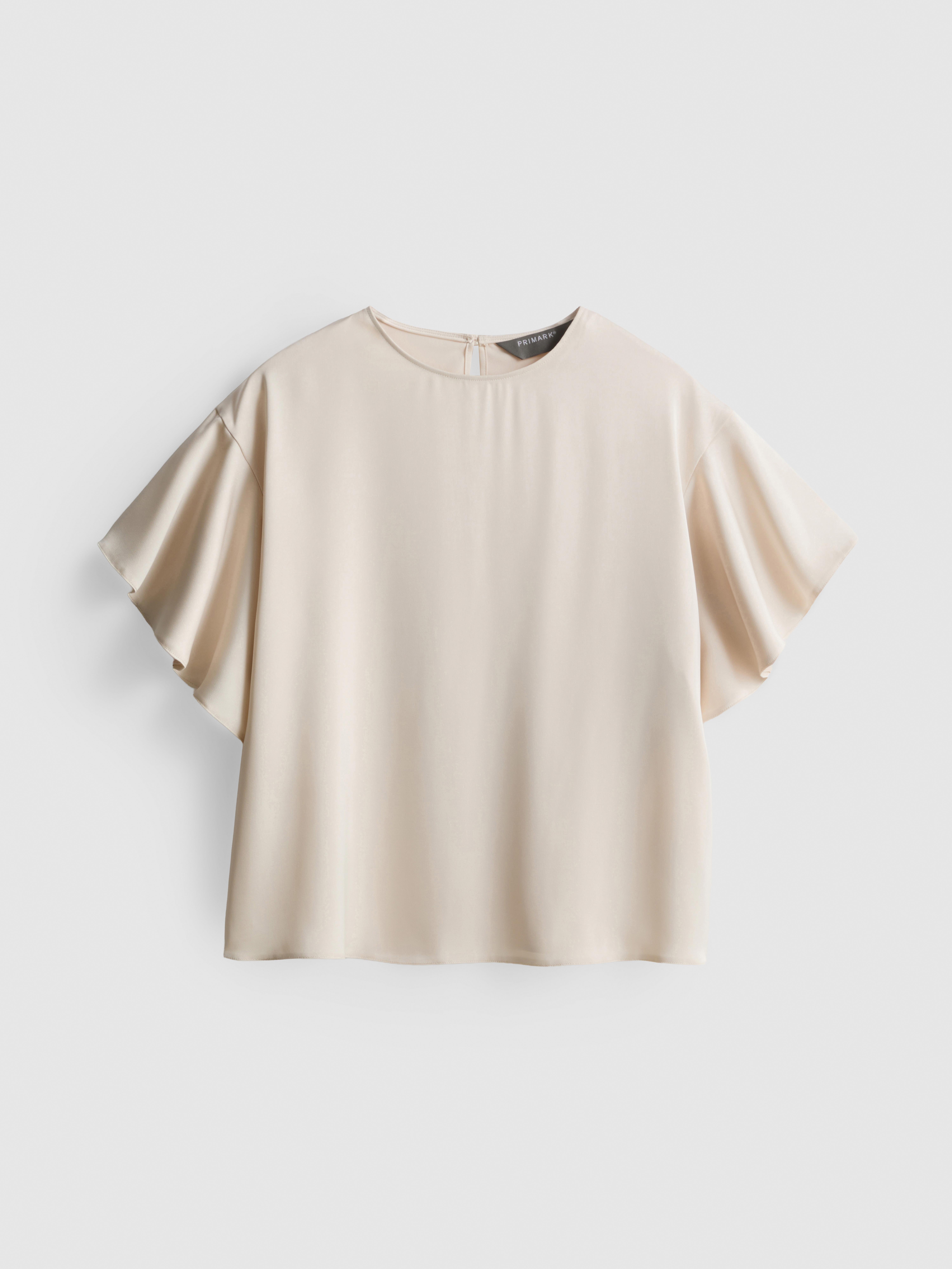 Short Sleeve Satin T-Shirt
