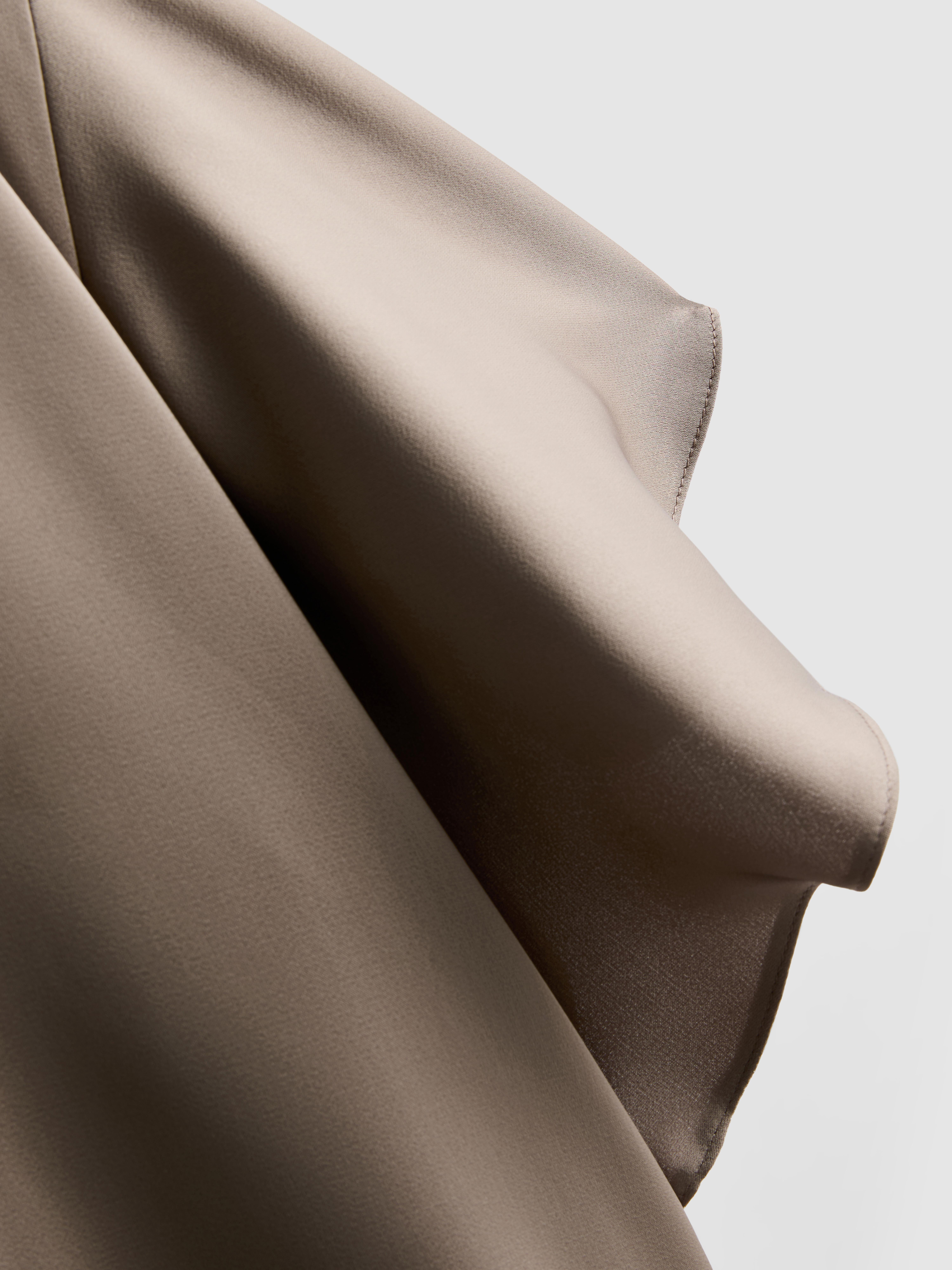 Short Sleeve Satin T-Shirt