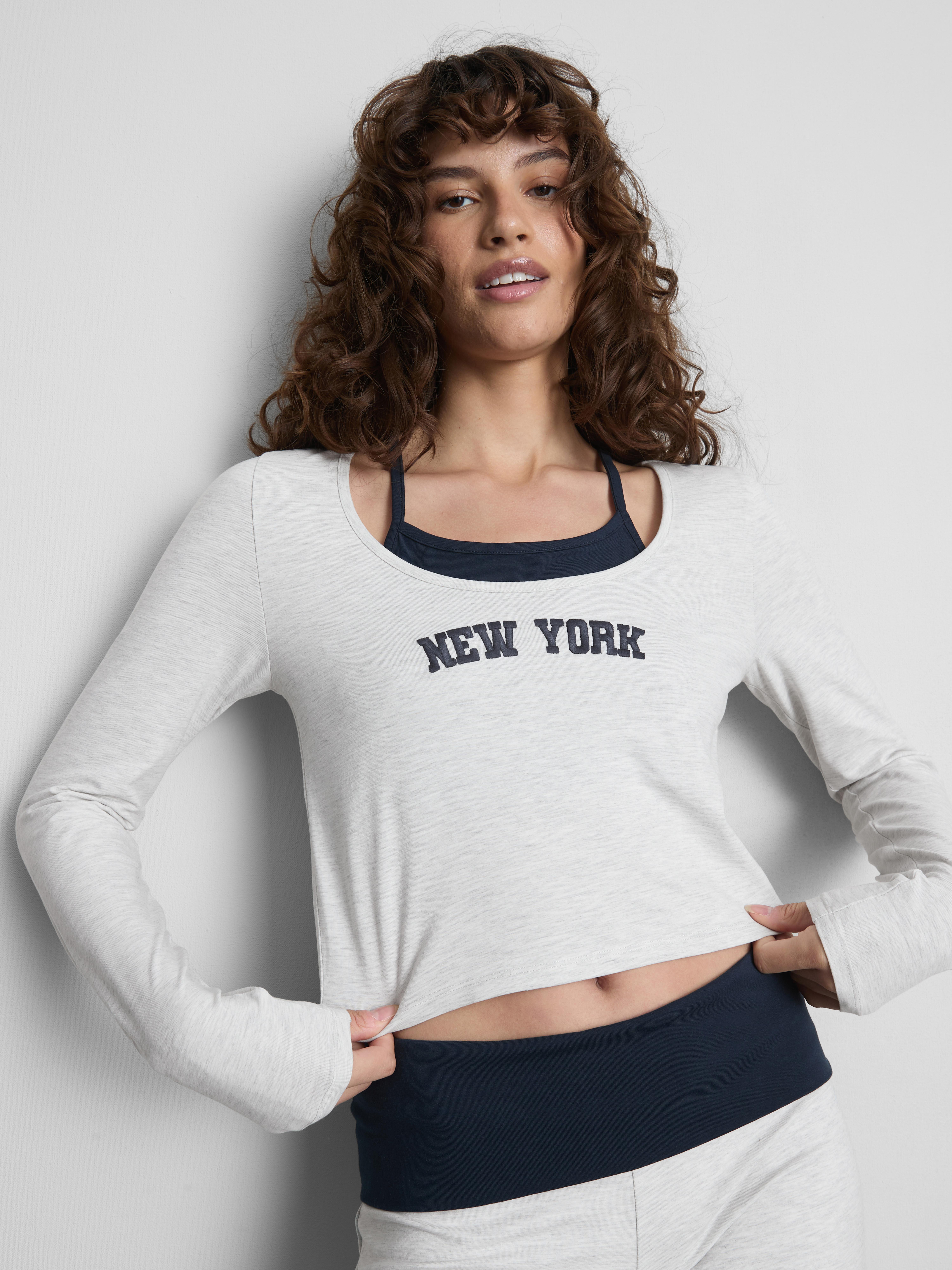 The Primark Scene | Double-Layered Slogan Top