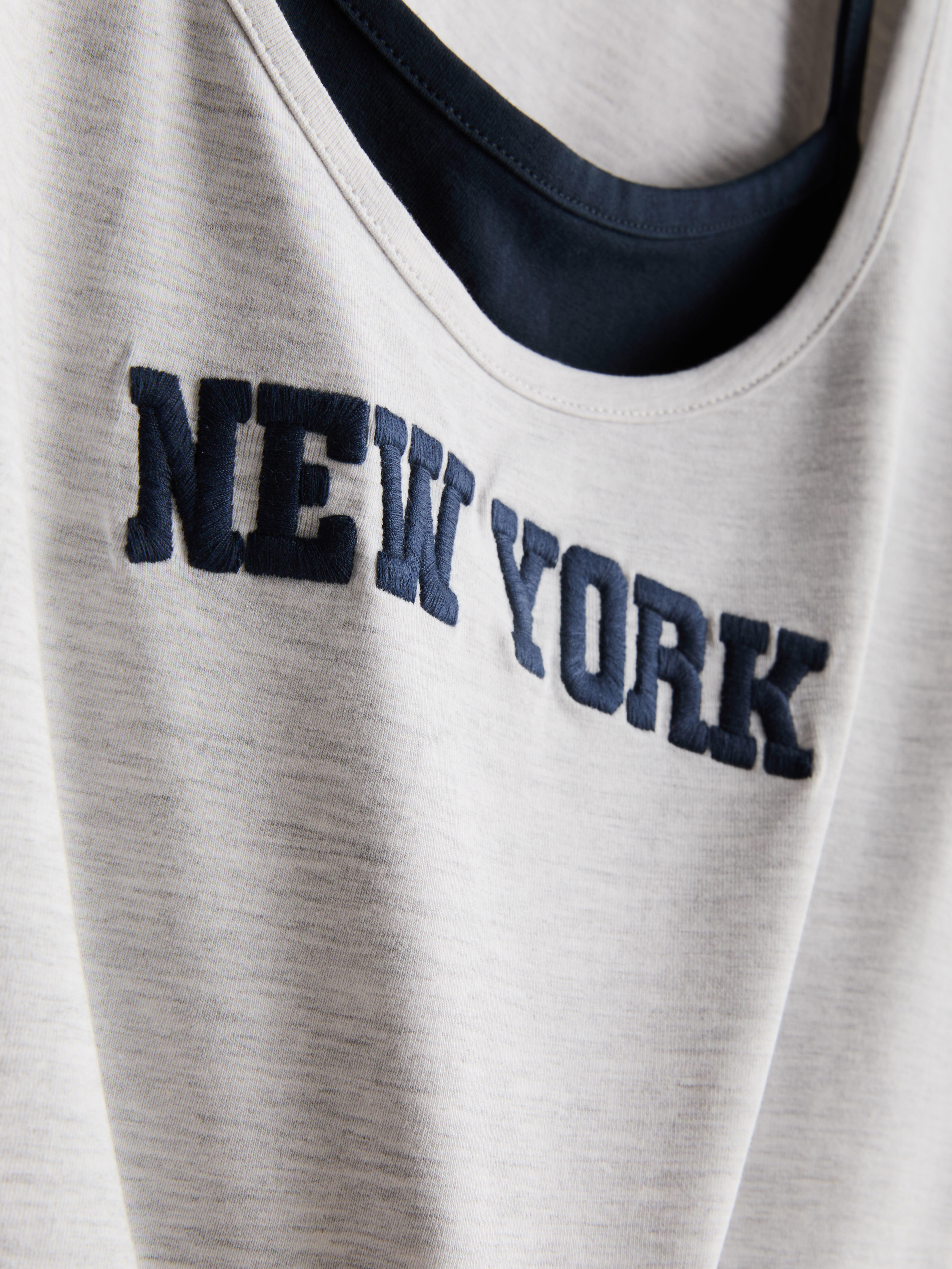 The Primark Scene | Double-Layered Slogan Top