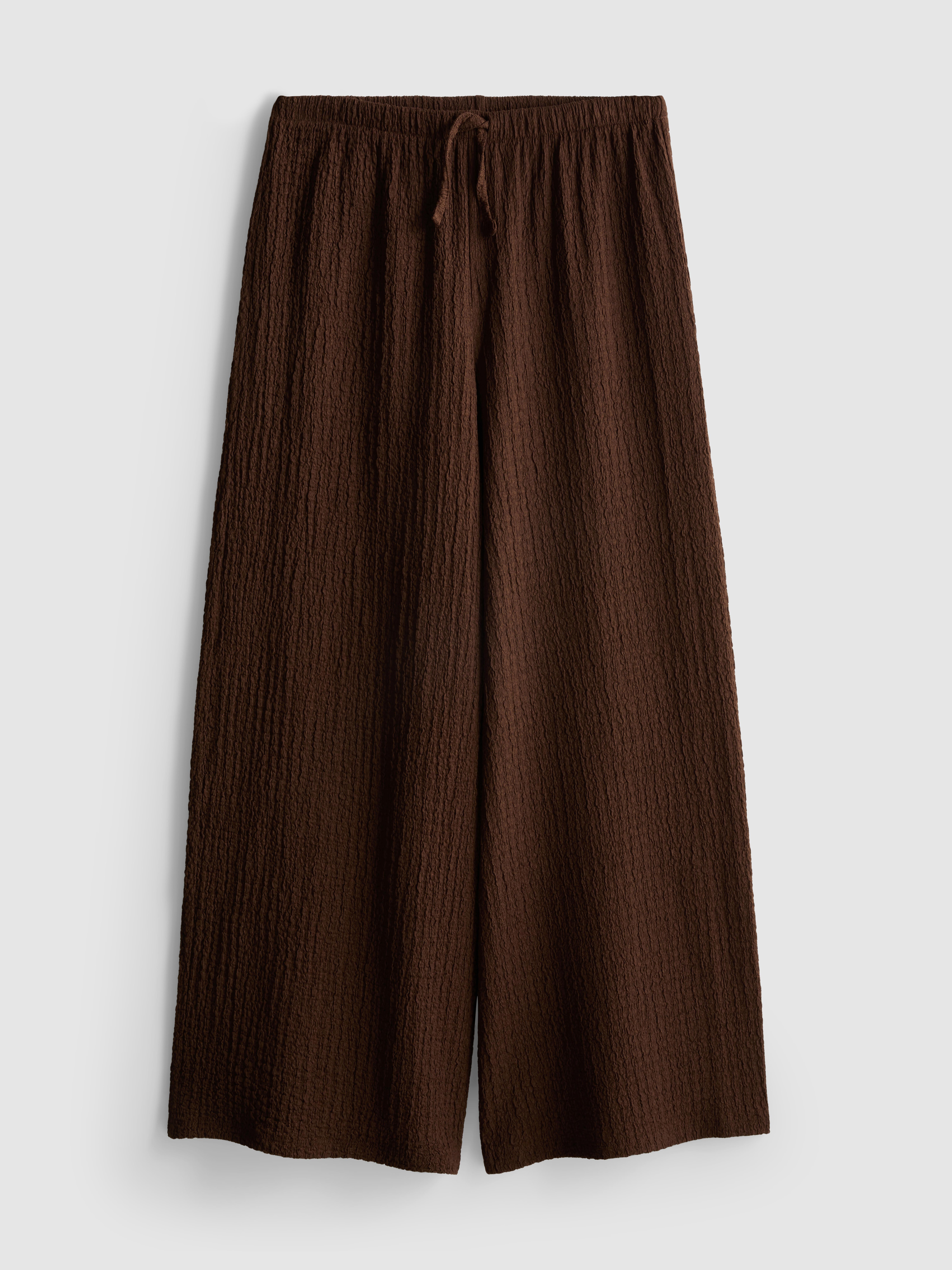 7–15 ans | Pantalon froncé texturé