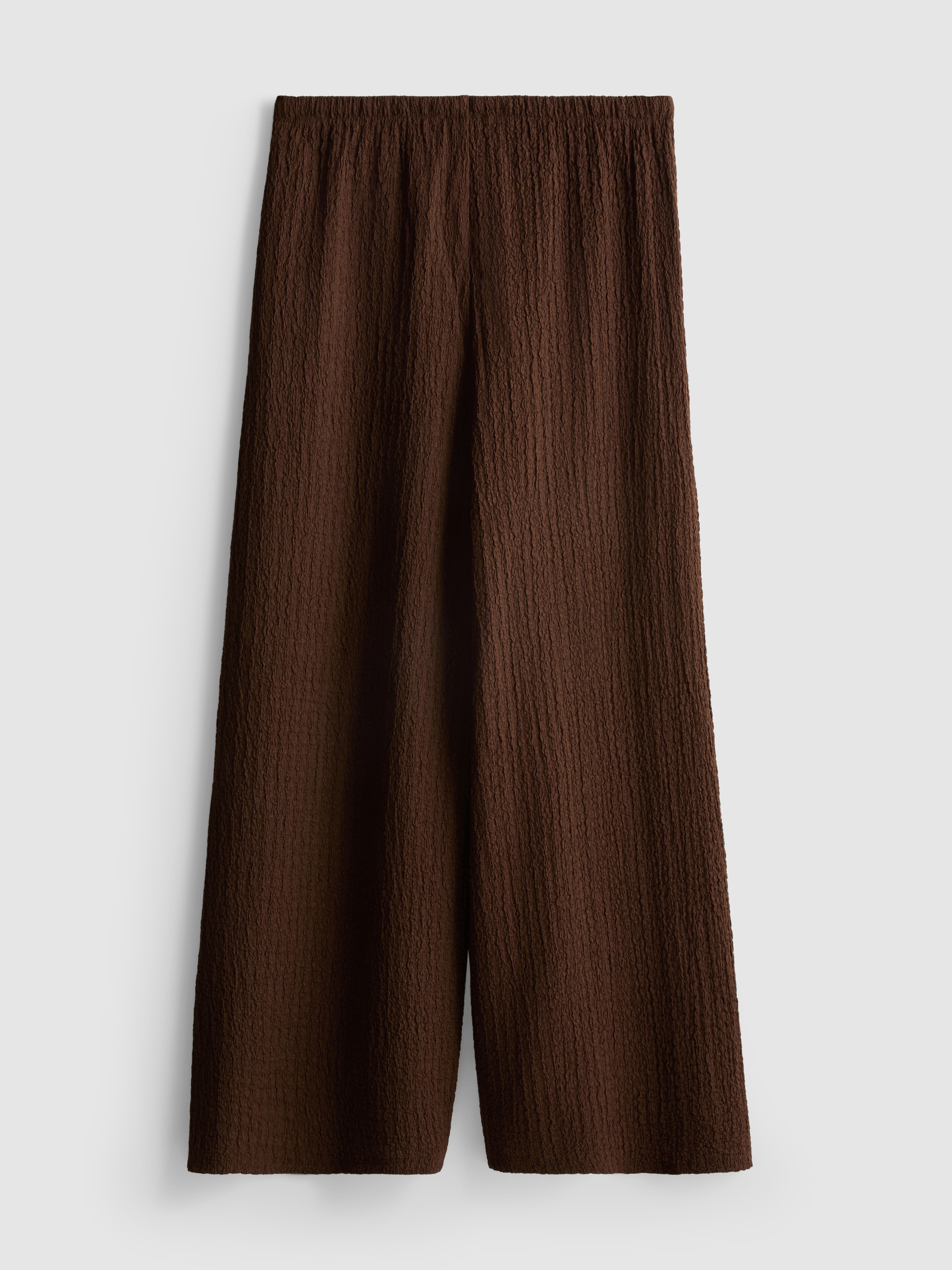 7–15 ans | Pantalon froncé texturé