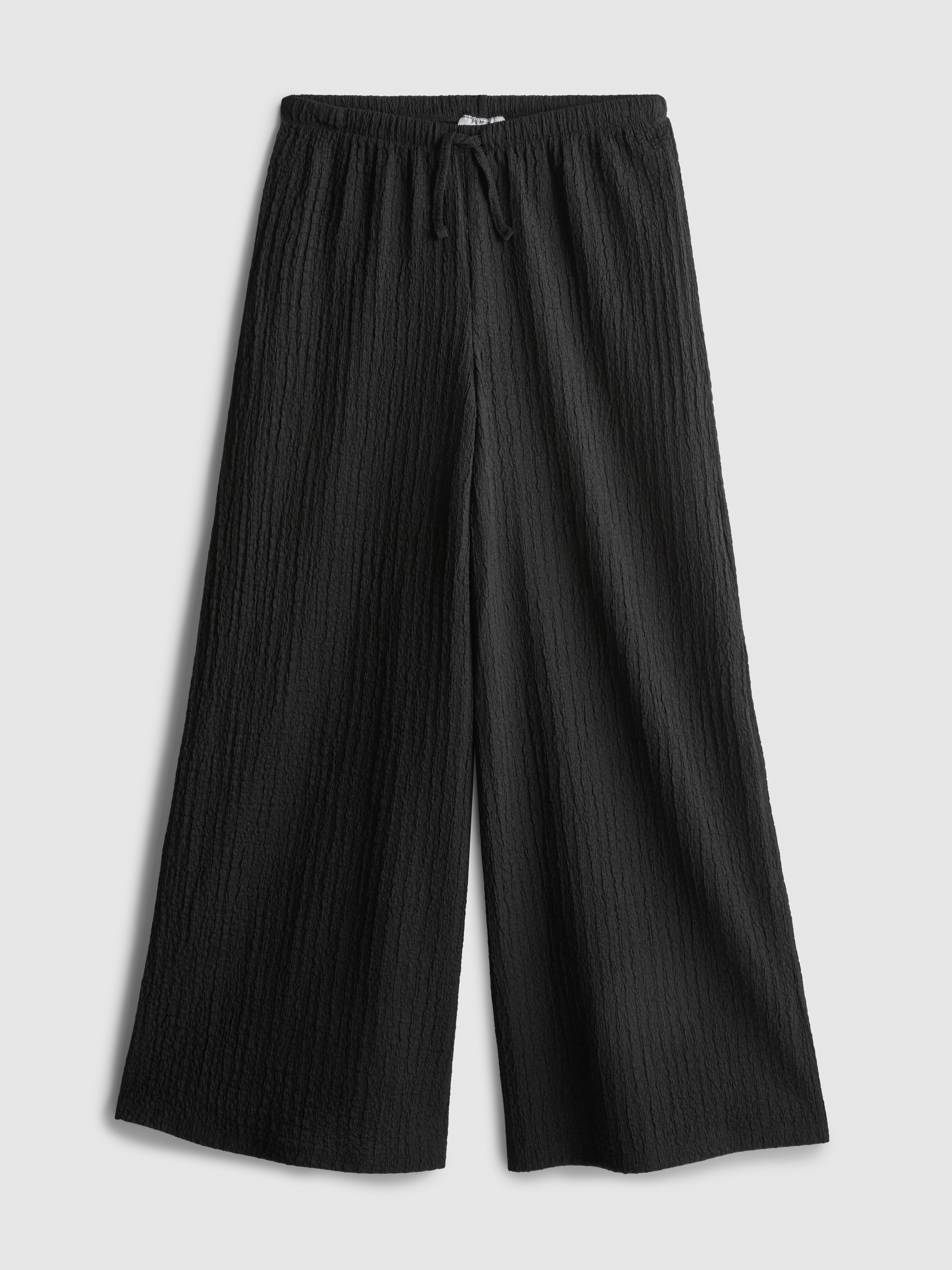 7-15yrs | Crinkle Textured Pants