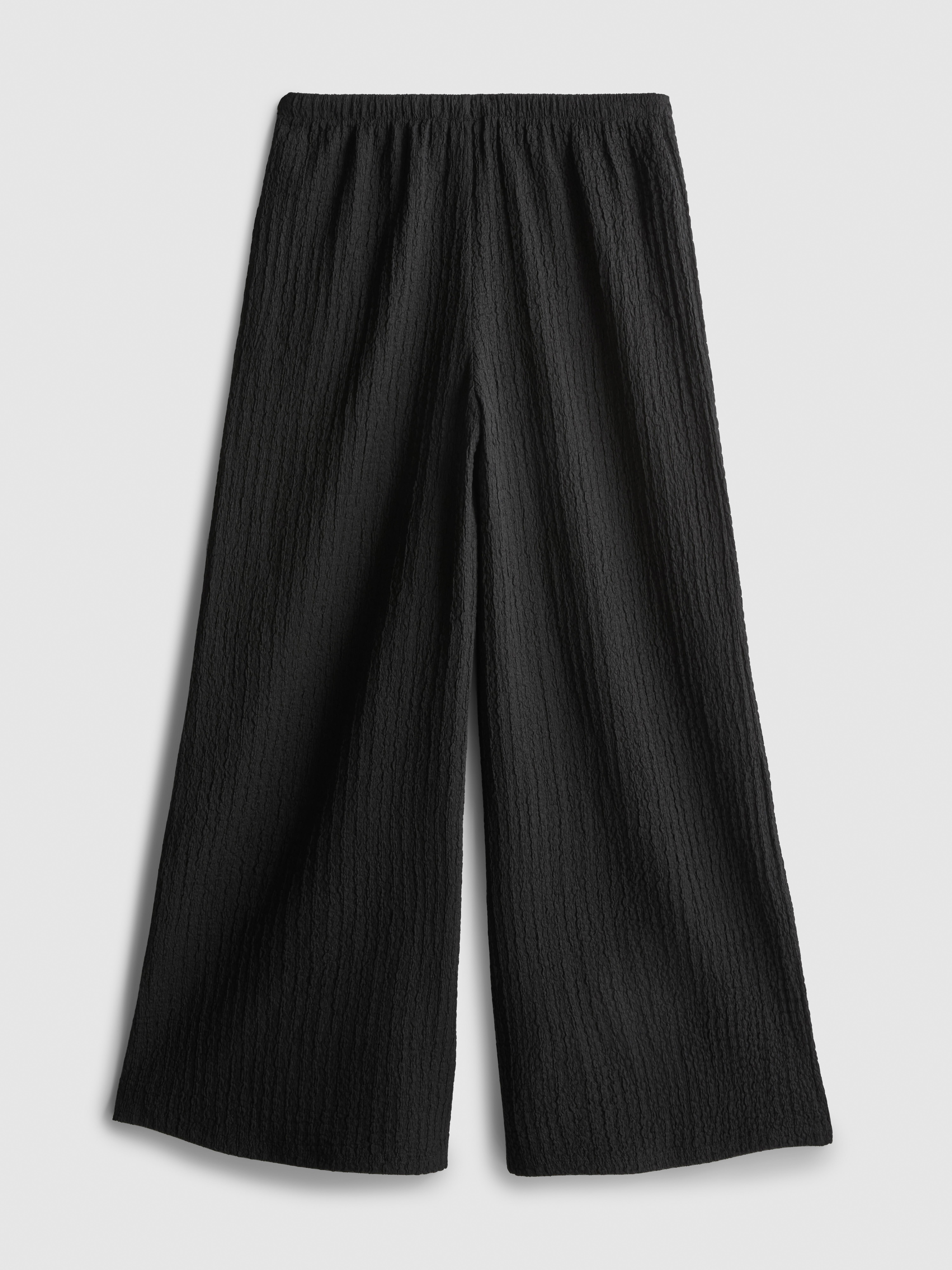 7-15yrs | Crinkle Textured Pants