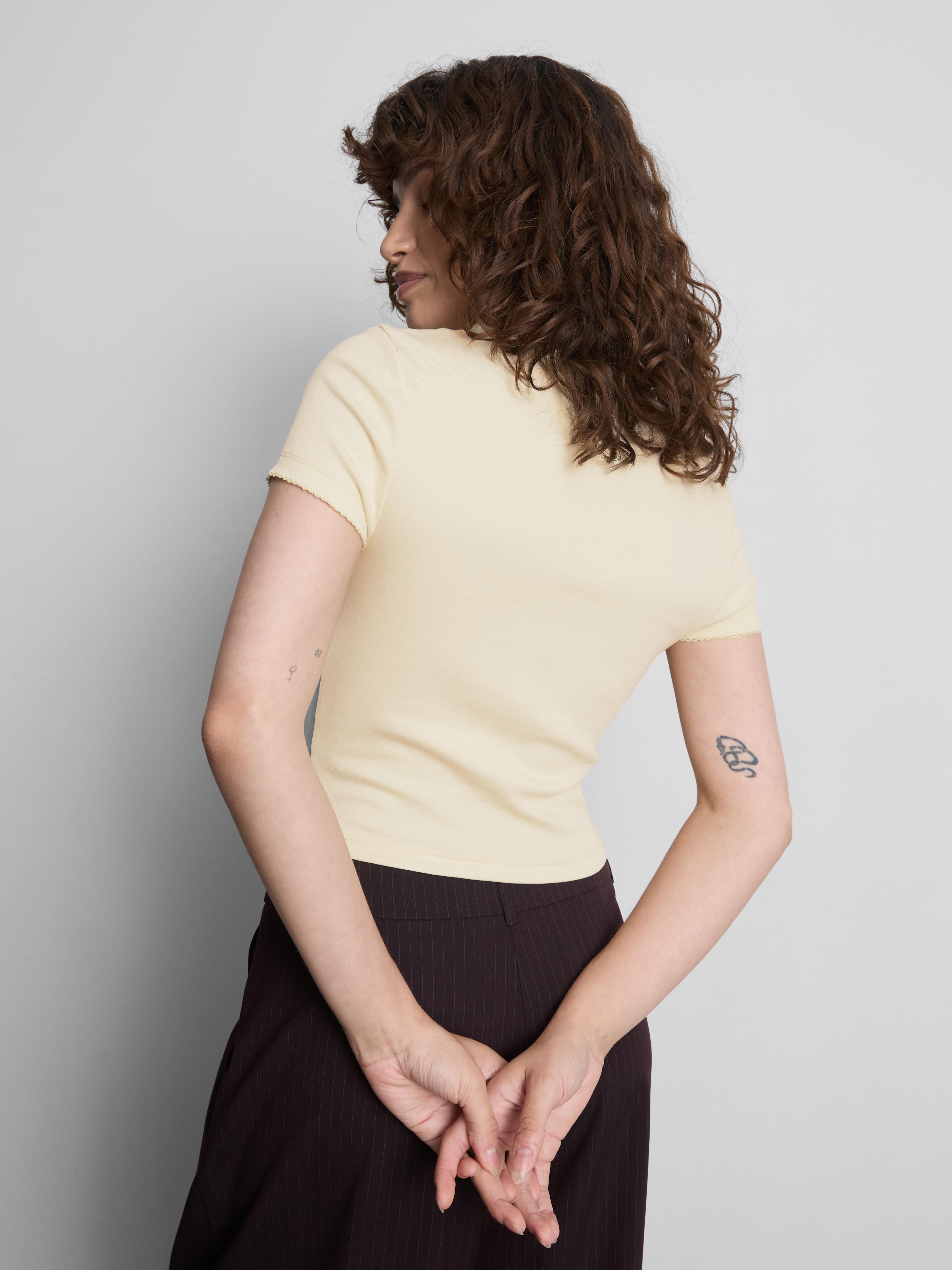 The Primark Scene | Cotton-Rich Embroidered Baby Tee