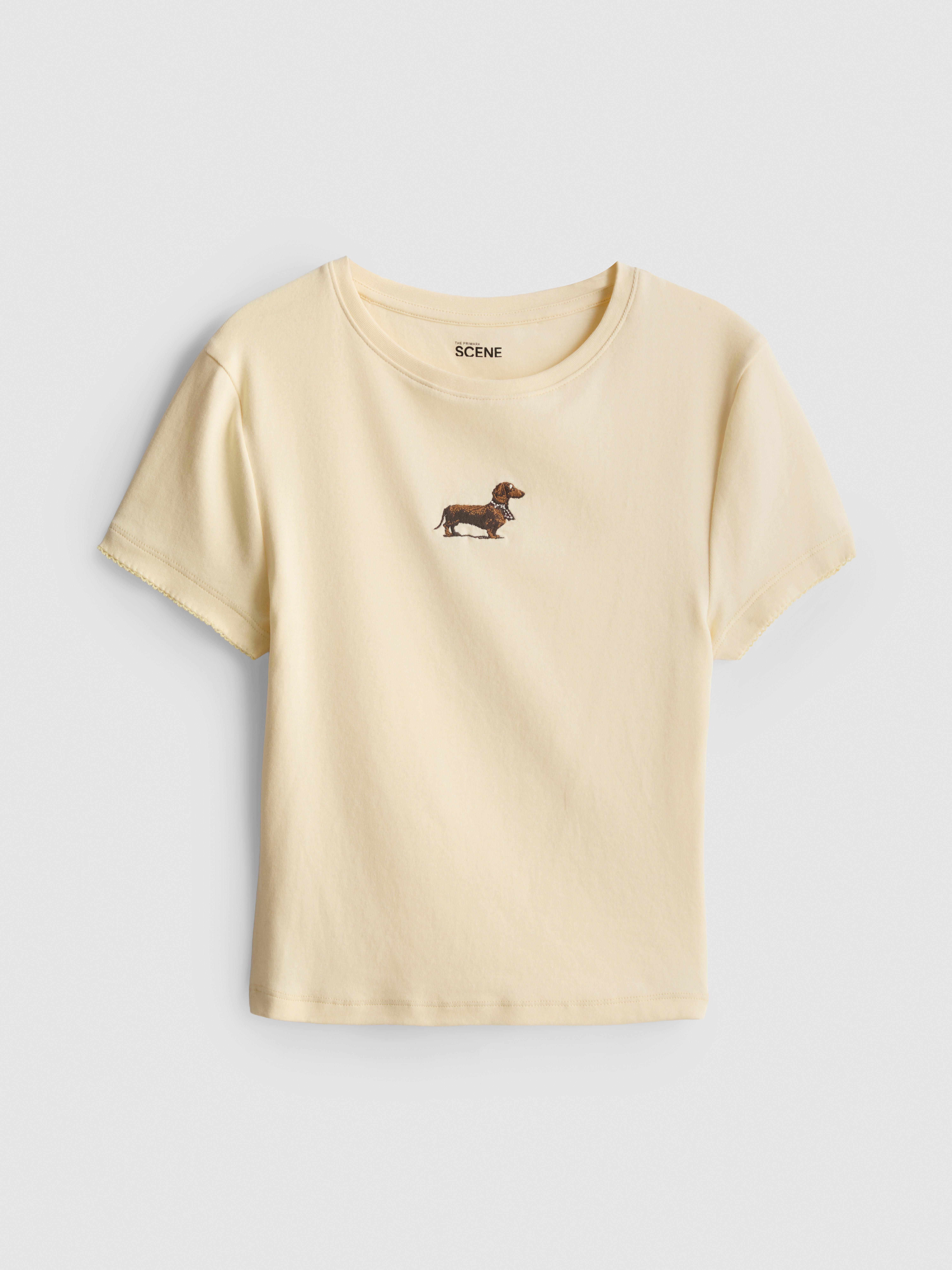 The Primark Scene | Cotton-Rich Embroidered Baby Tee