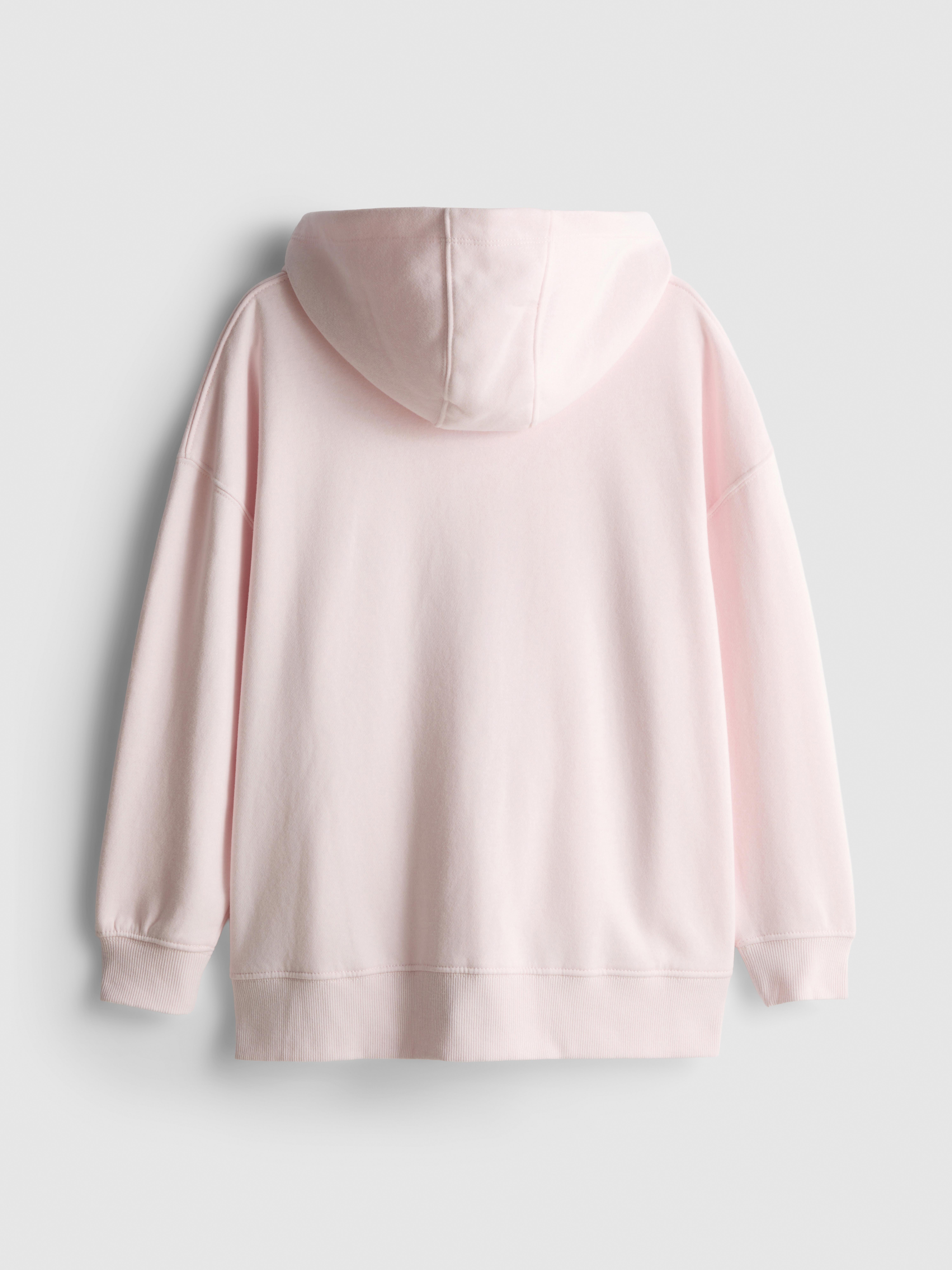 7-15 anni | Felpa con cappuccio e zip cotton-rich