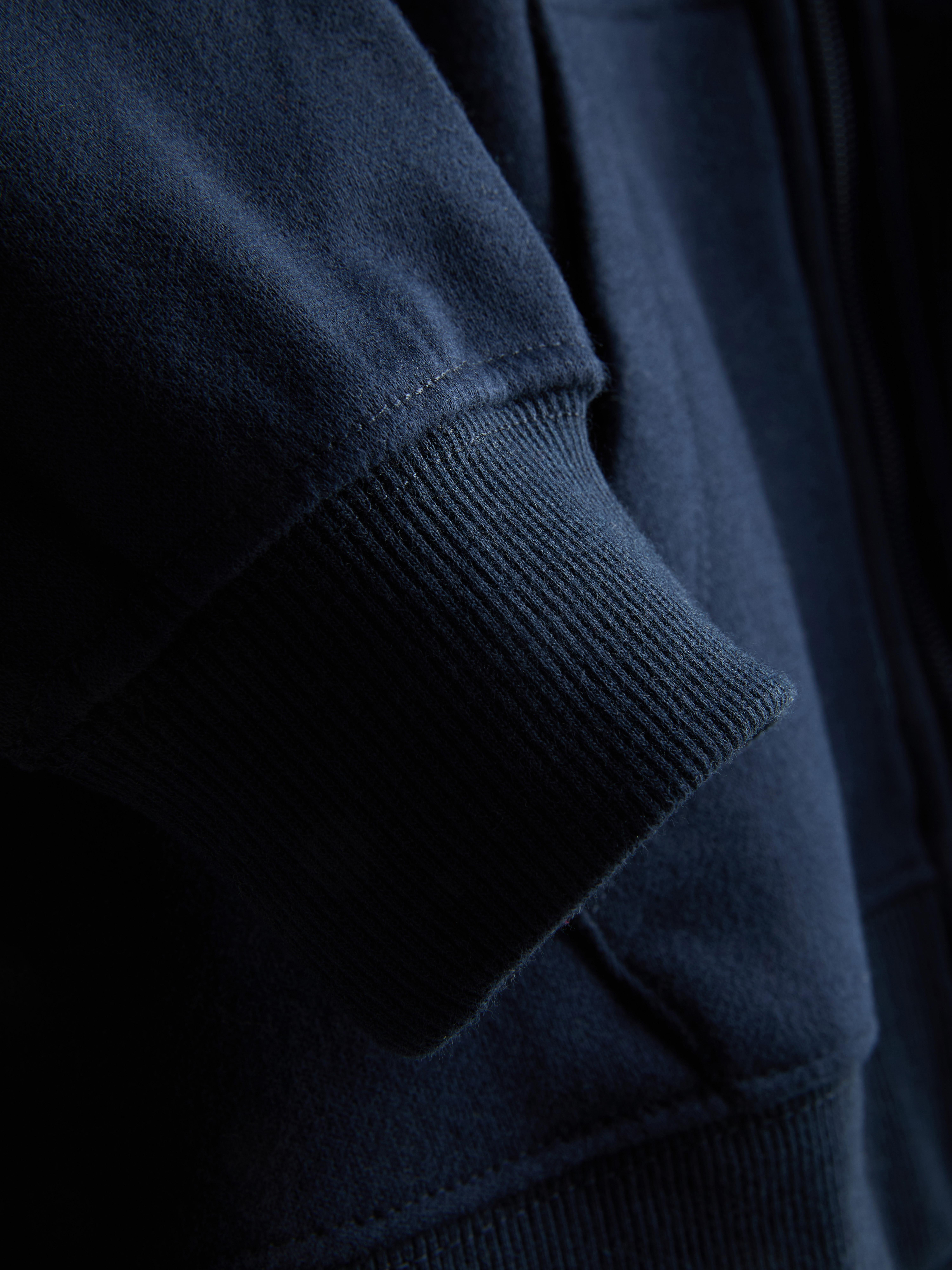 7-15 jr | Katoenrijke hoodie met rits