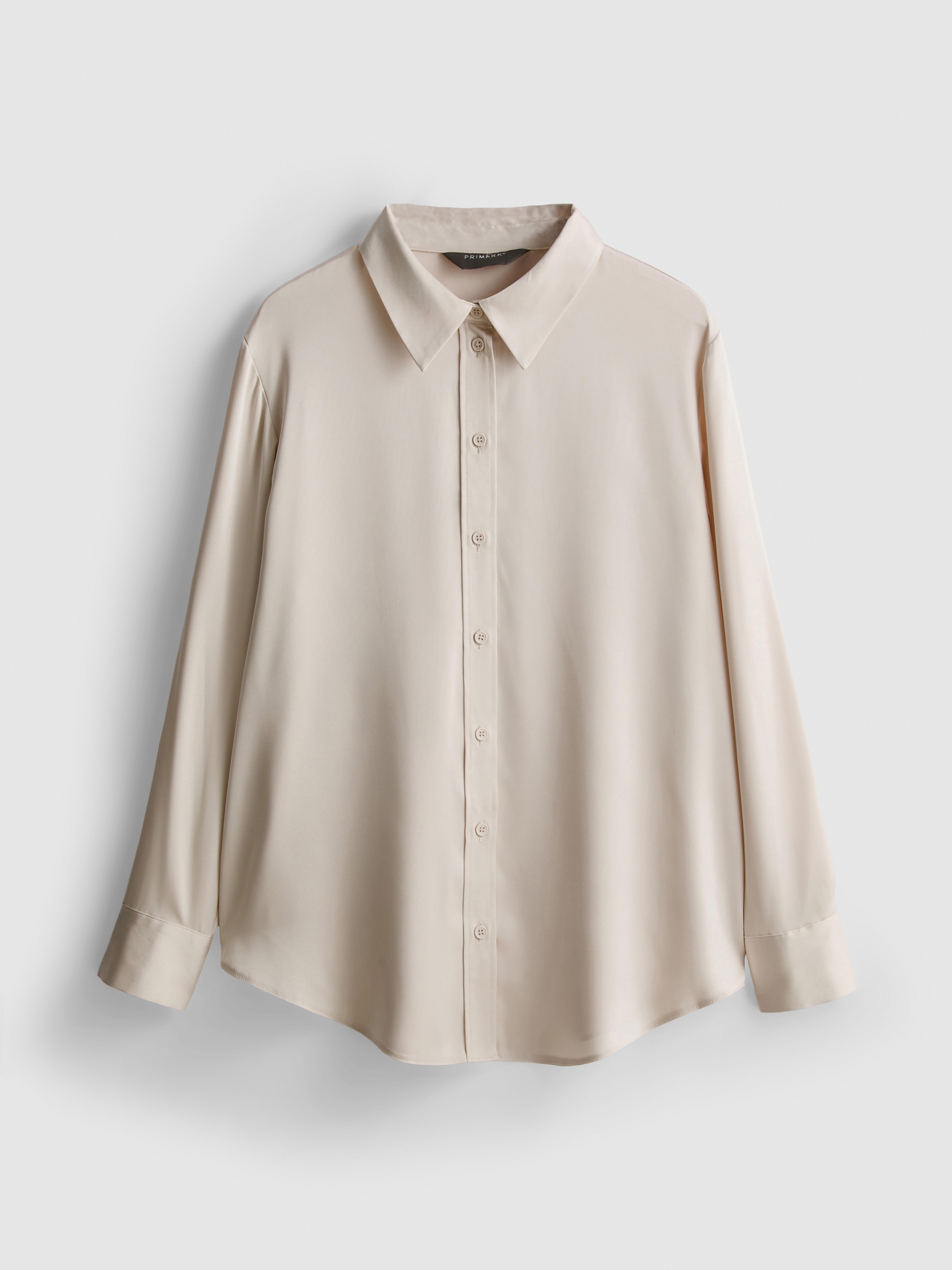 Relaxed Satin Shirt