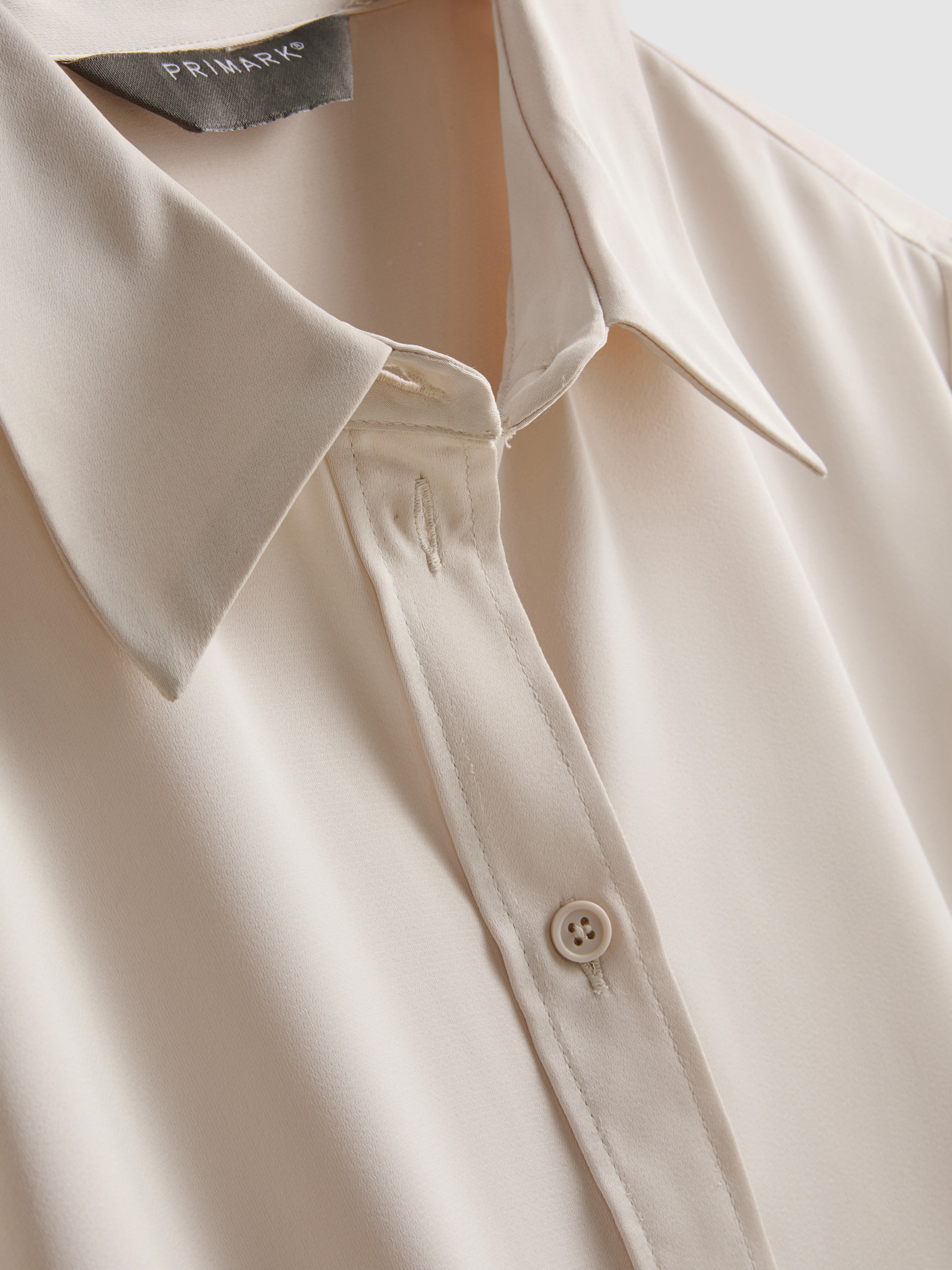 Relaxed Satin Shirt