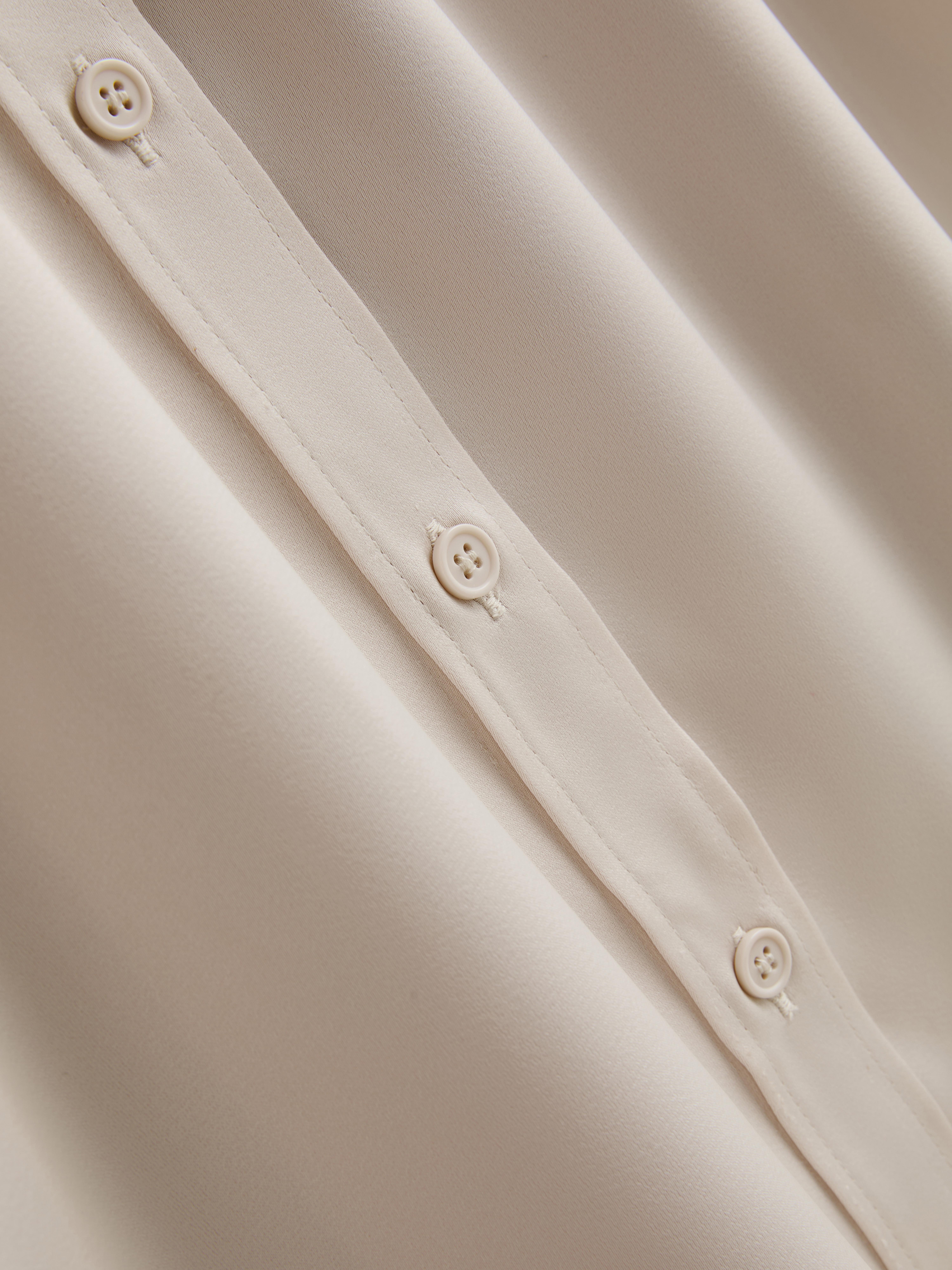 Relaxed Satin Shirt
