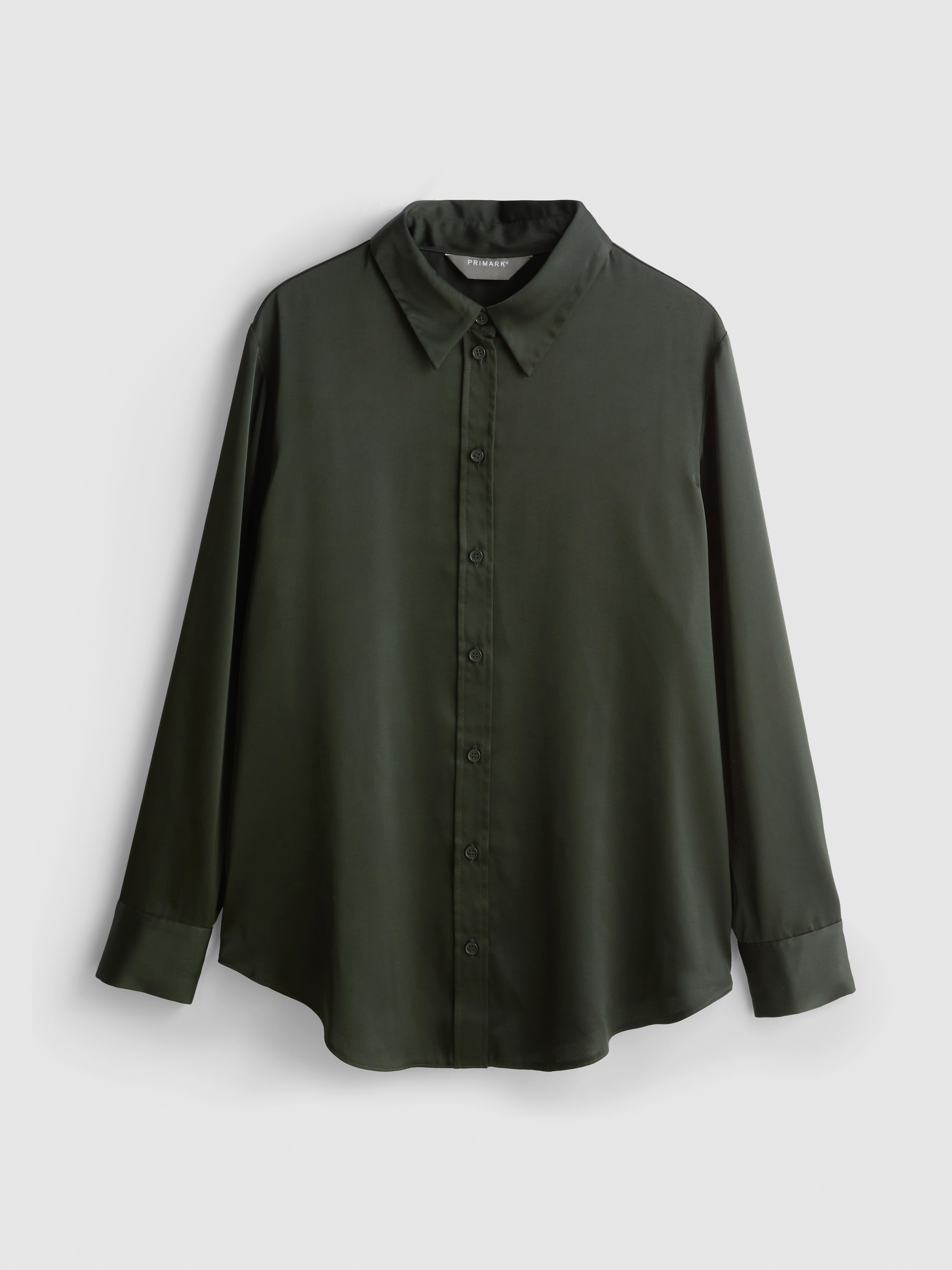 Relaxed Satin Shirt