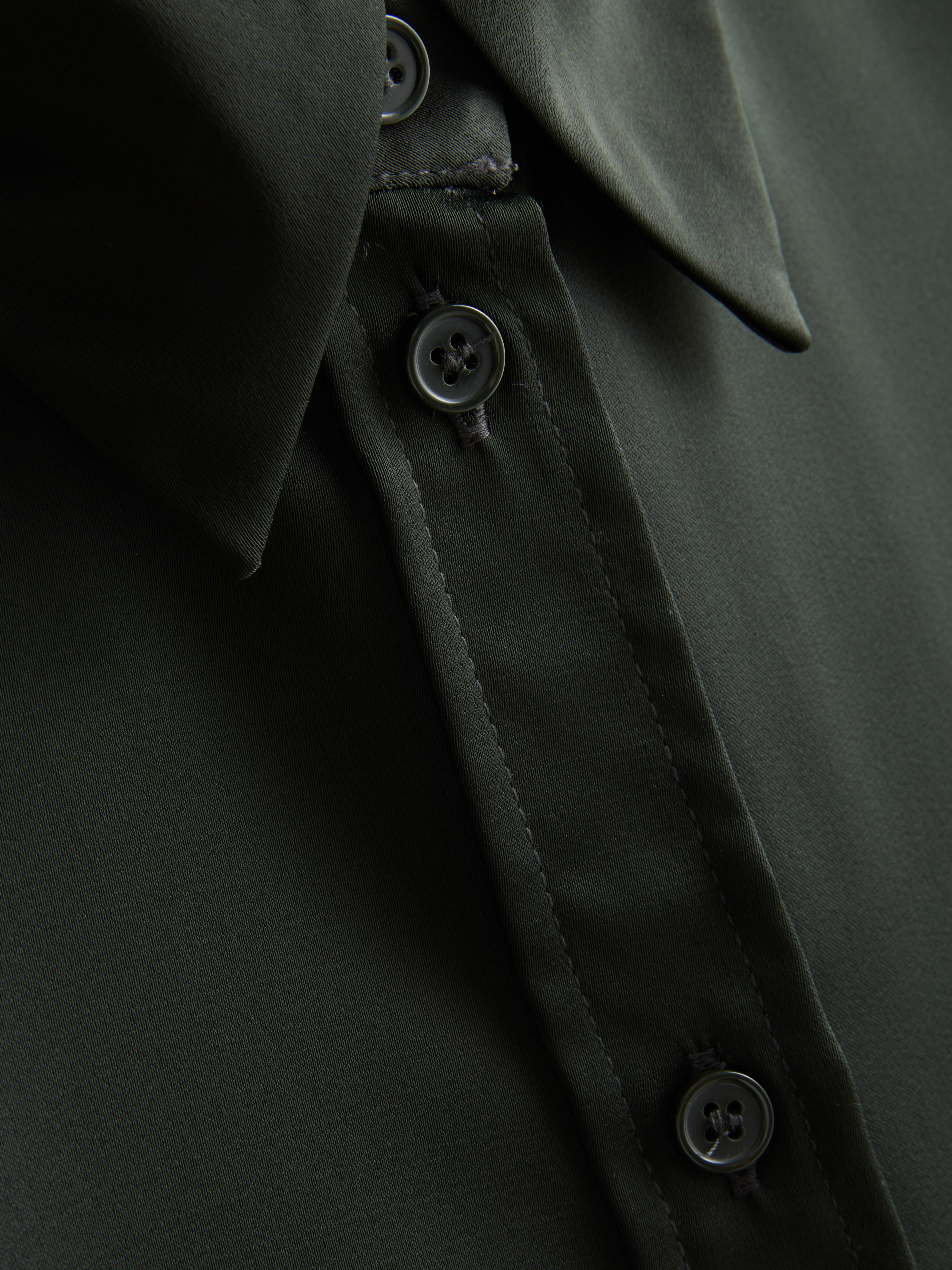 Relaxed Satin Shirt