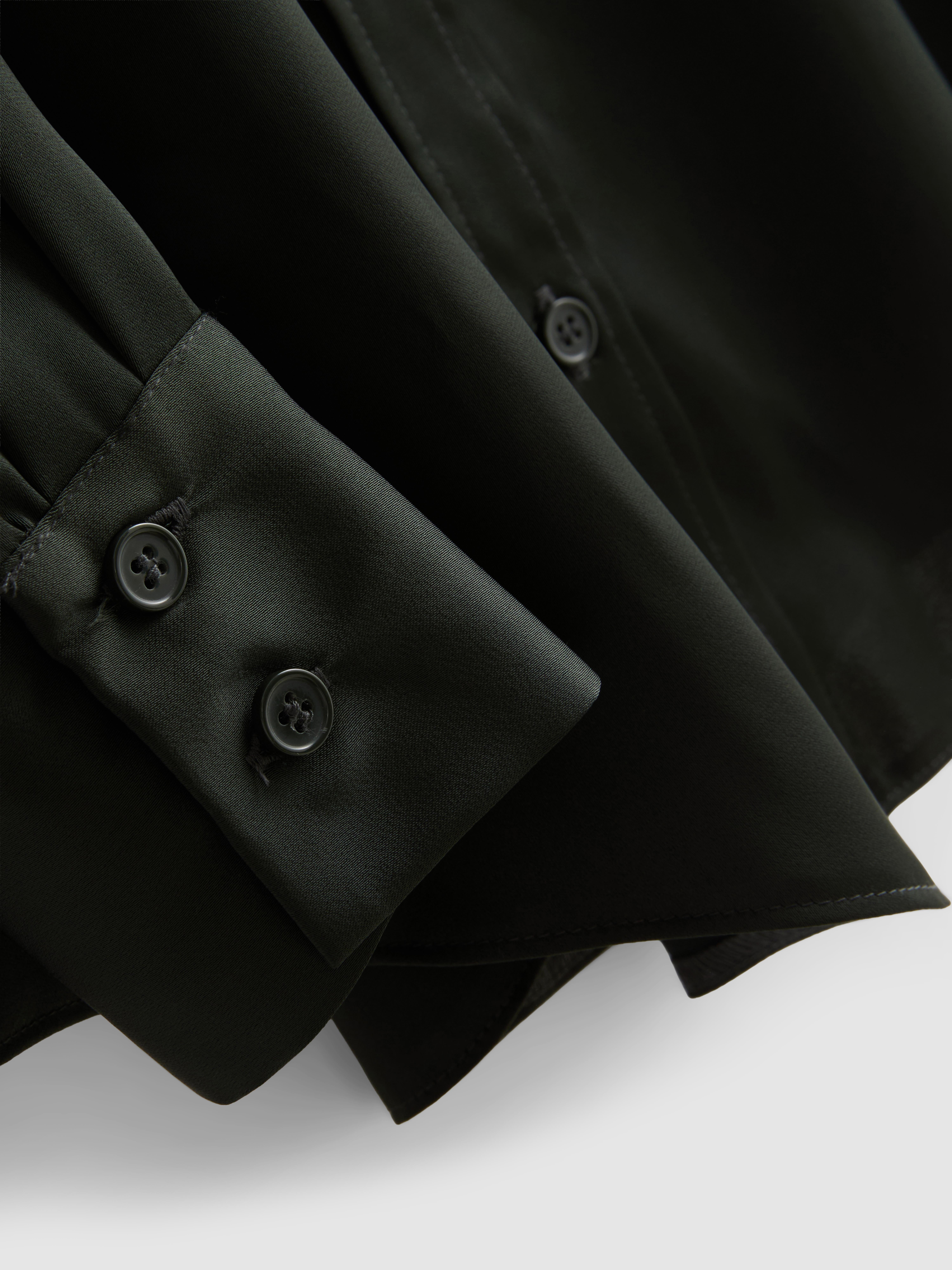 Relaxed Satin Shirt