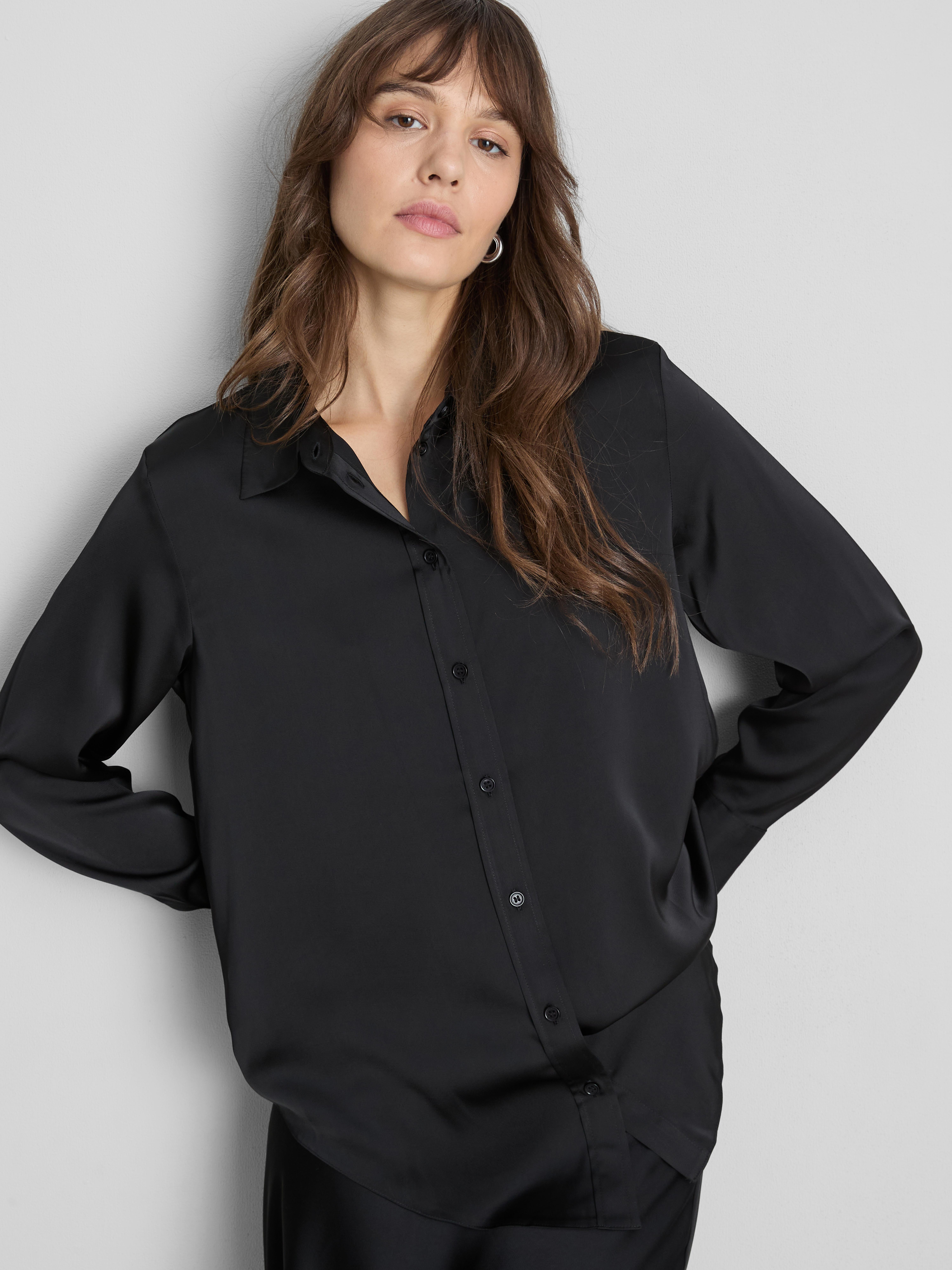 Relaxed Satin Shirt