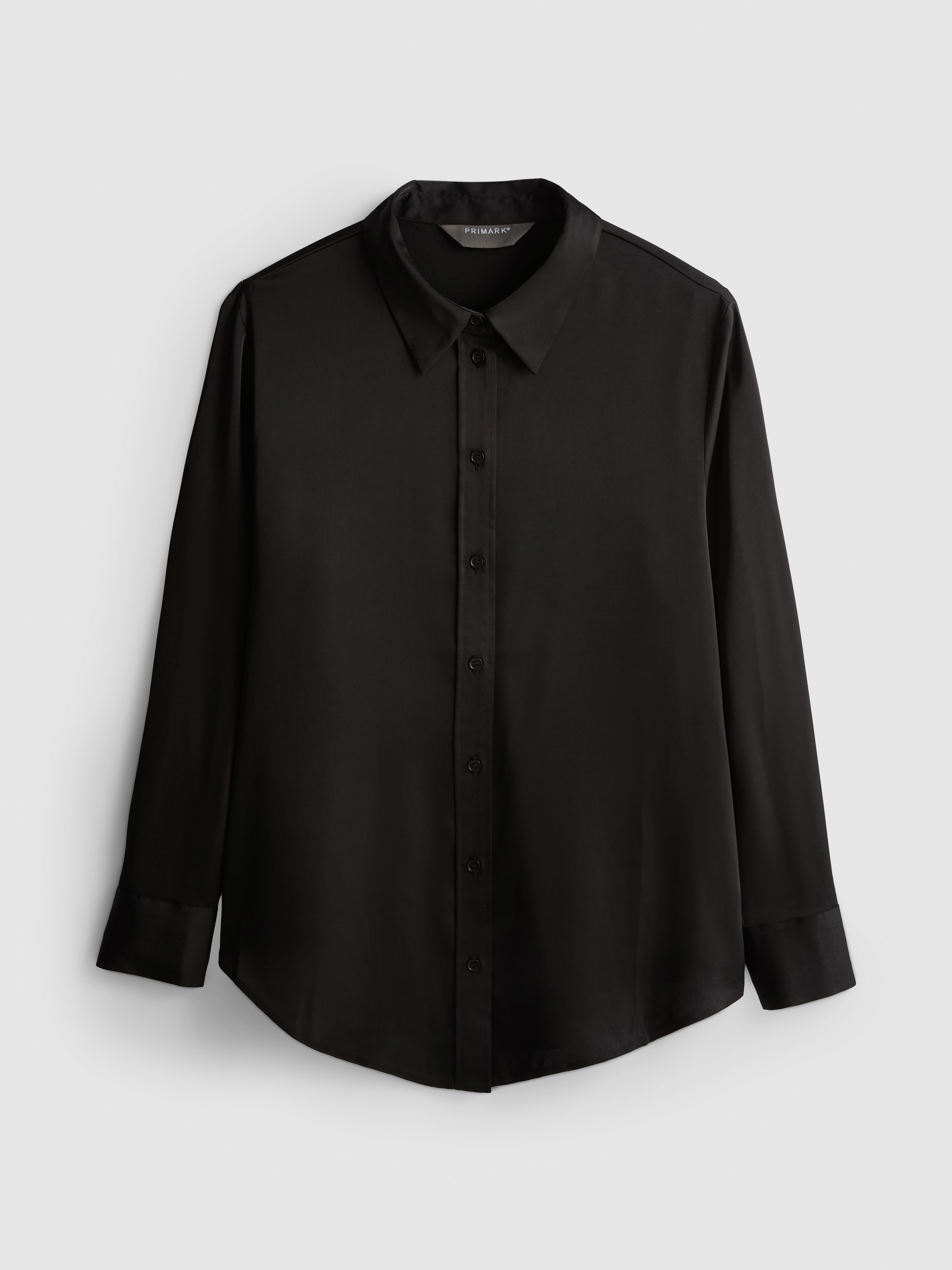 Relaxed Satin Shirt