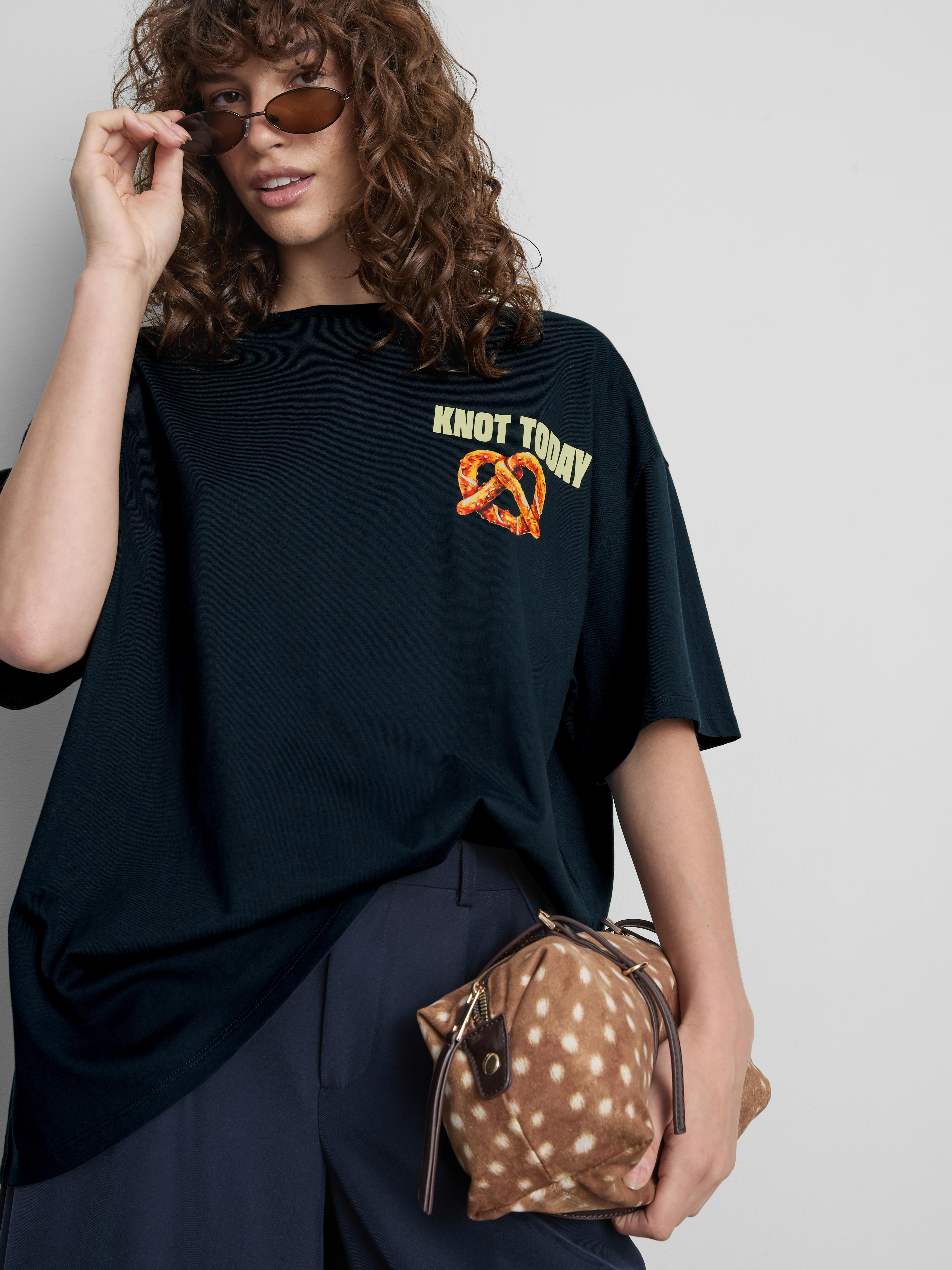The Primark Scene | Pure Cotton Graphic Oversized Tee