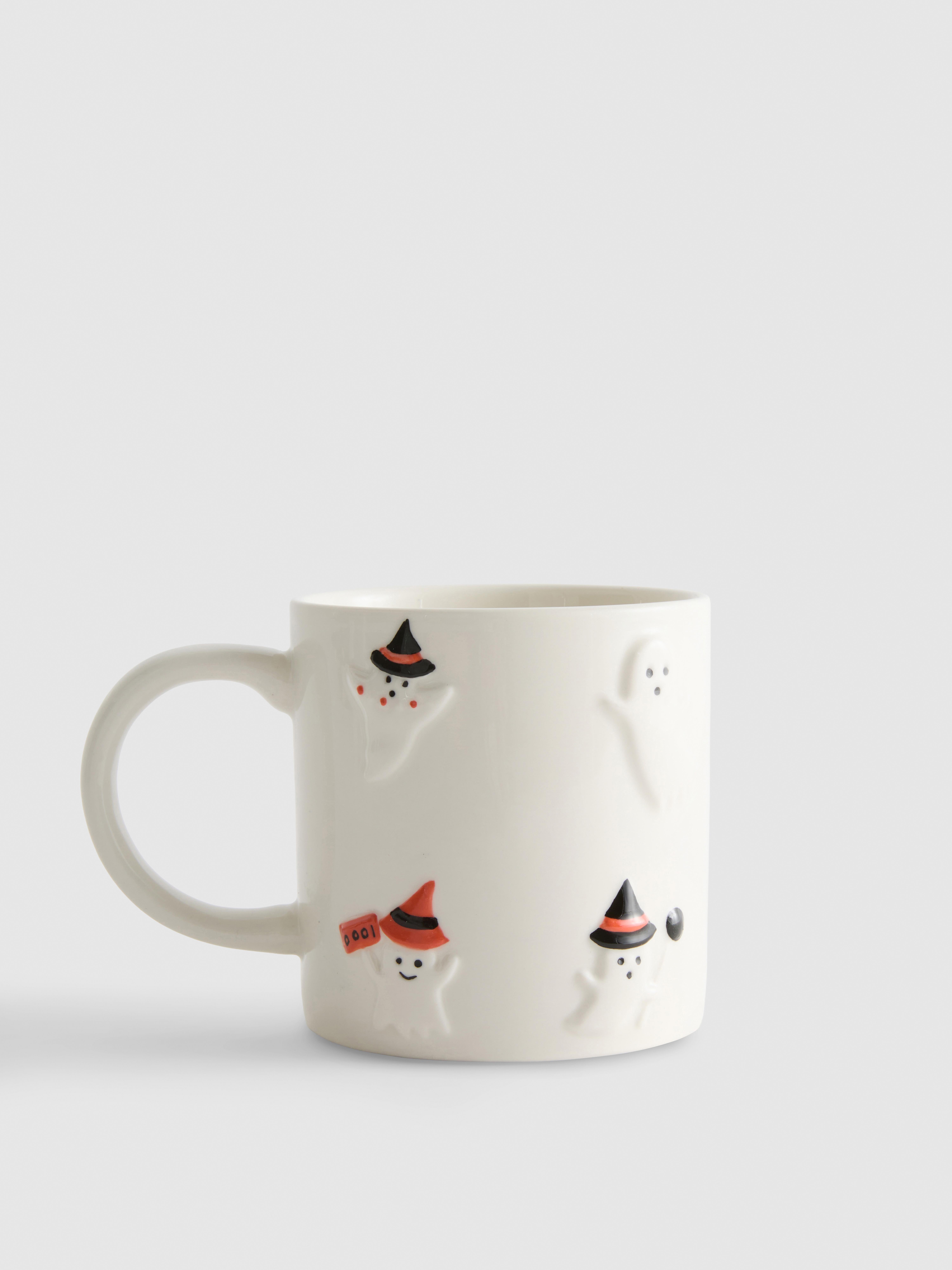 Ceramiczny kubek z motywem duszków
