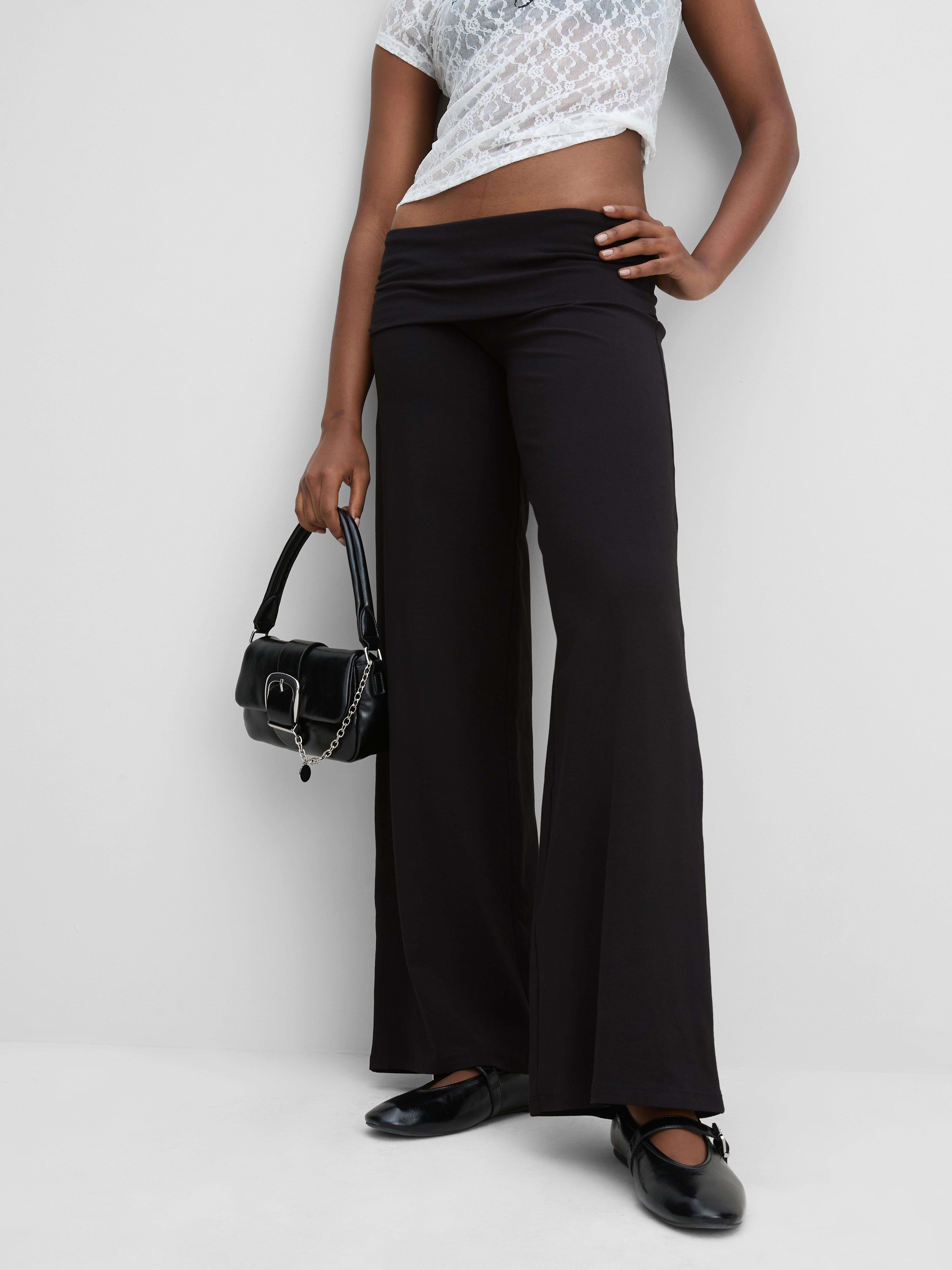 The Primark Scene | Wide-Leg Folding-Waistband Pants