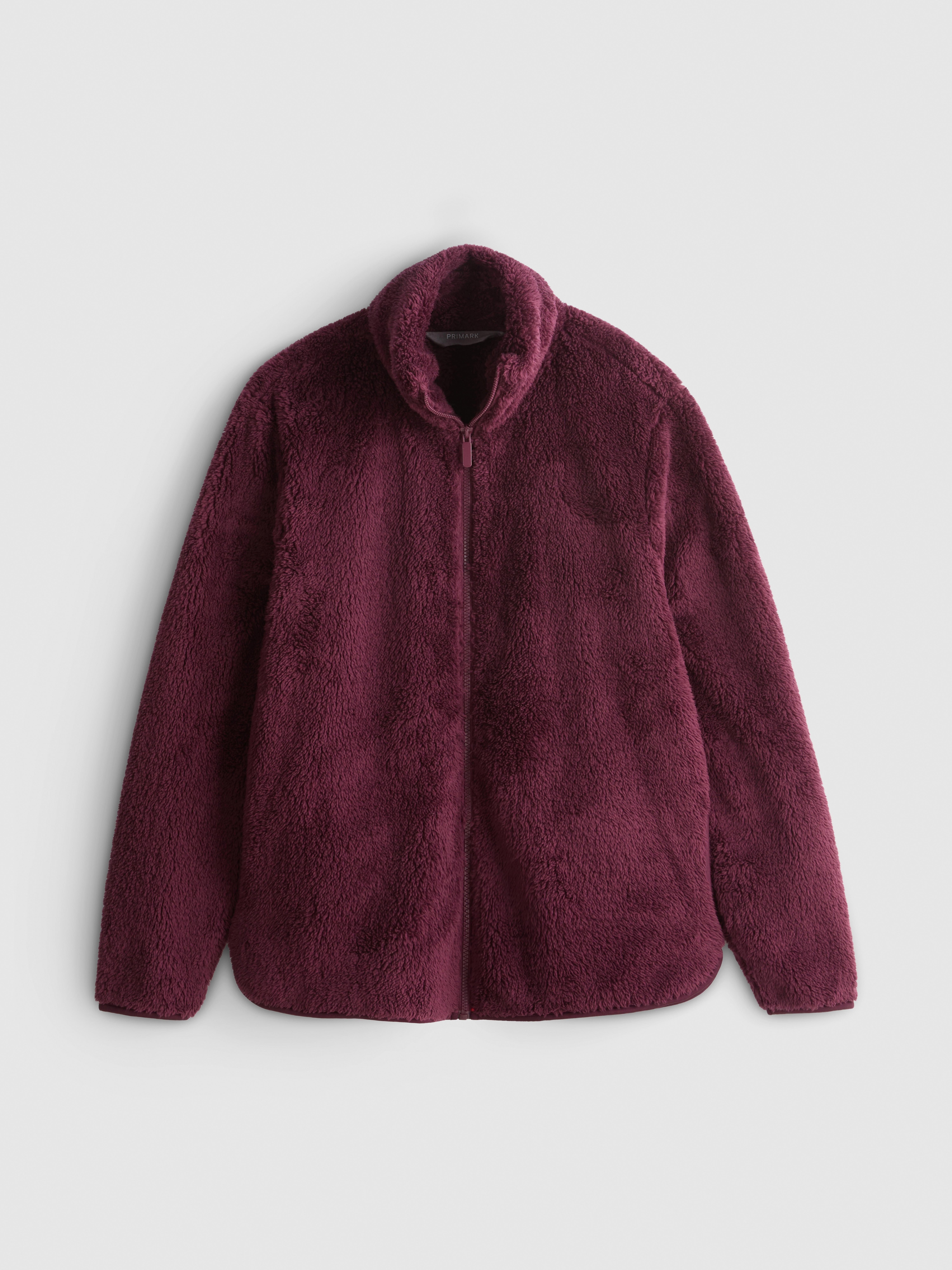 High-Neck Teddy Fleece