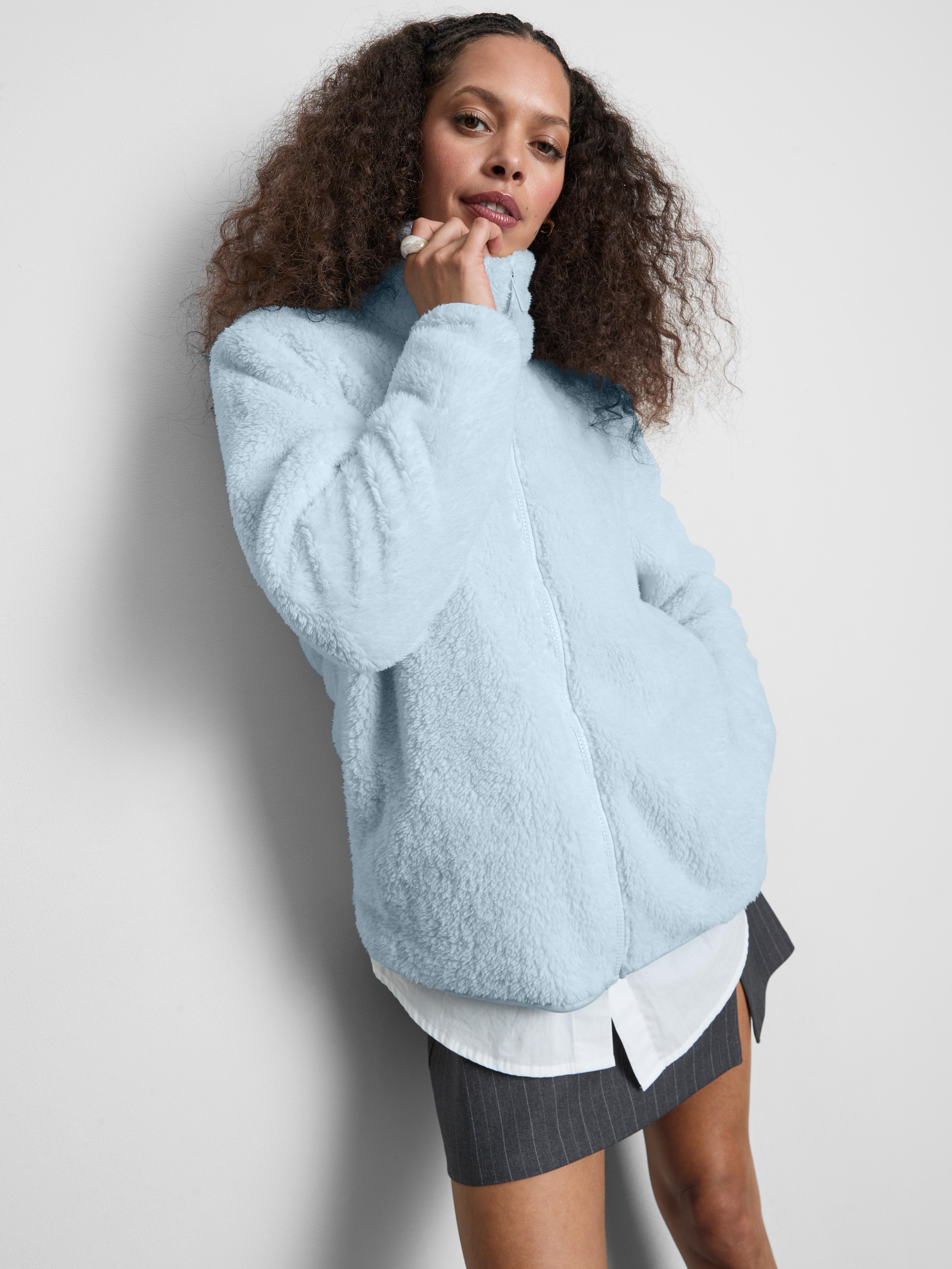 High Neck Teddy Fleece