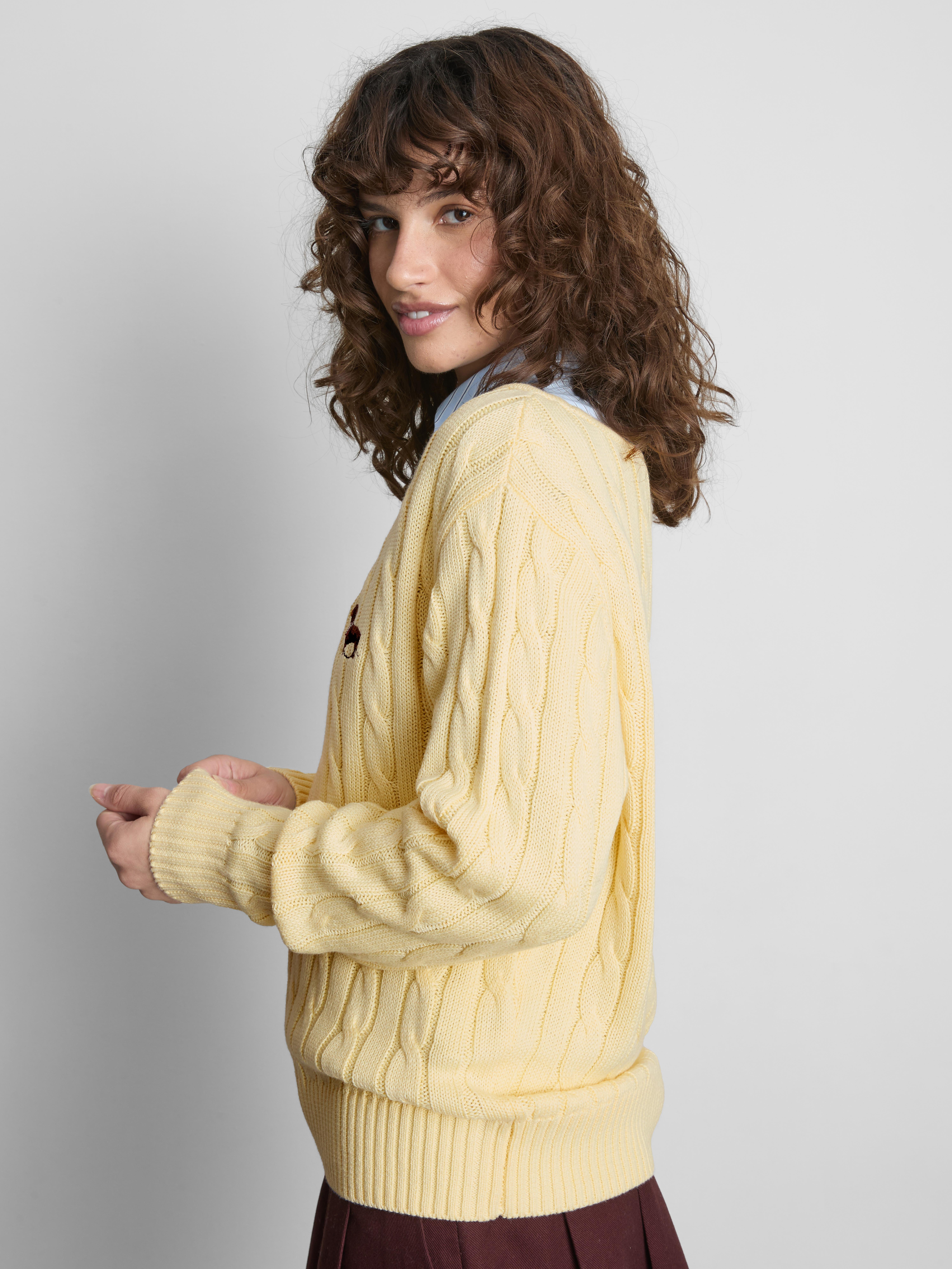 The Primark Scene | Strickpullover mit hohem Baumwollanteil und Zopfmuster