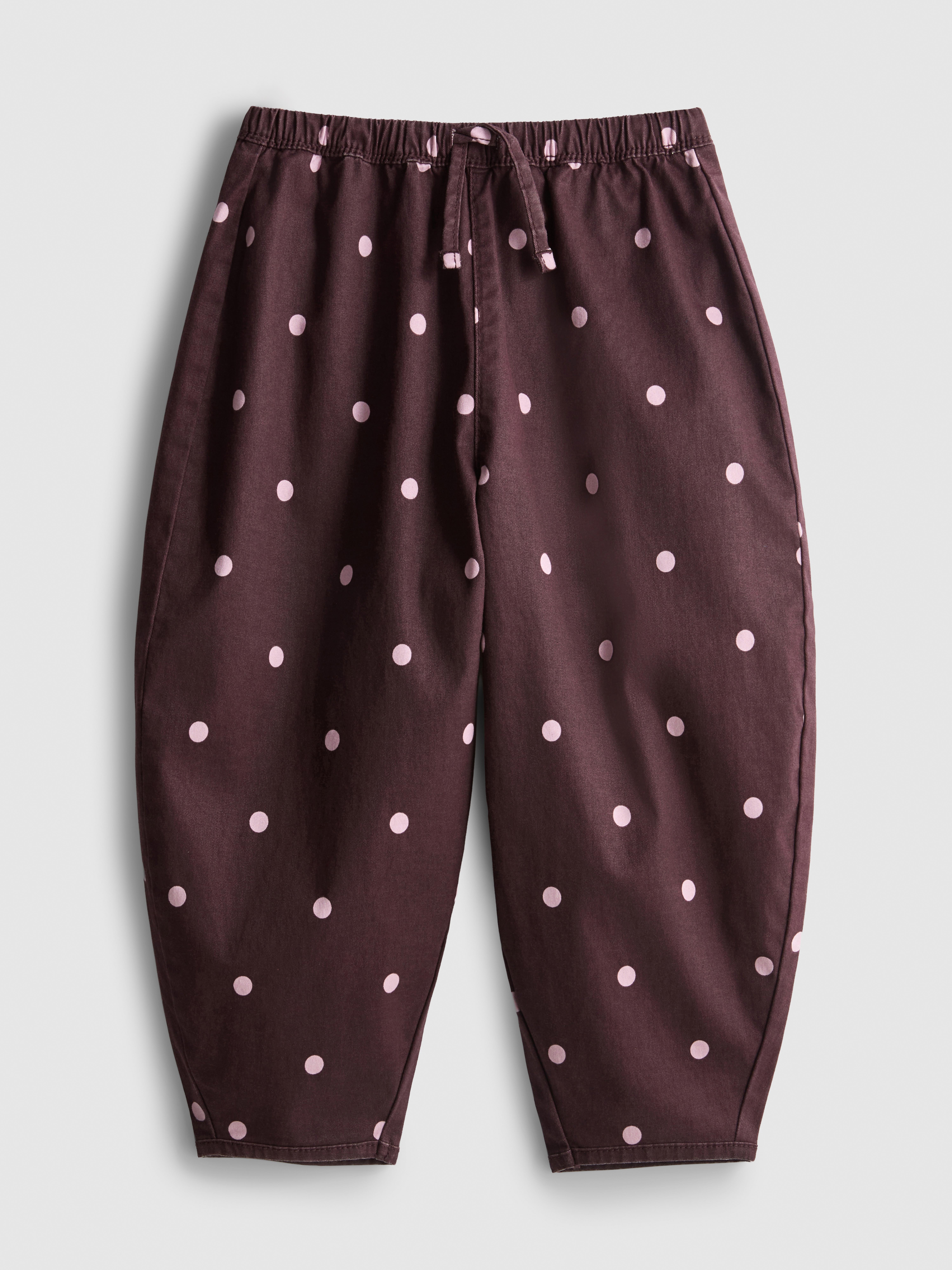 1–9 ans | Pantalon coupe ballon à pois