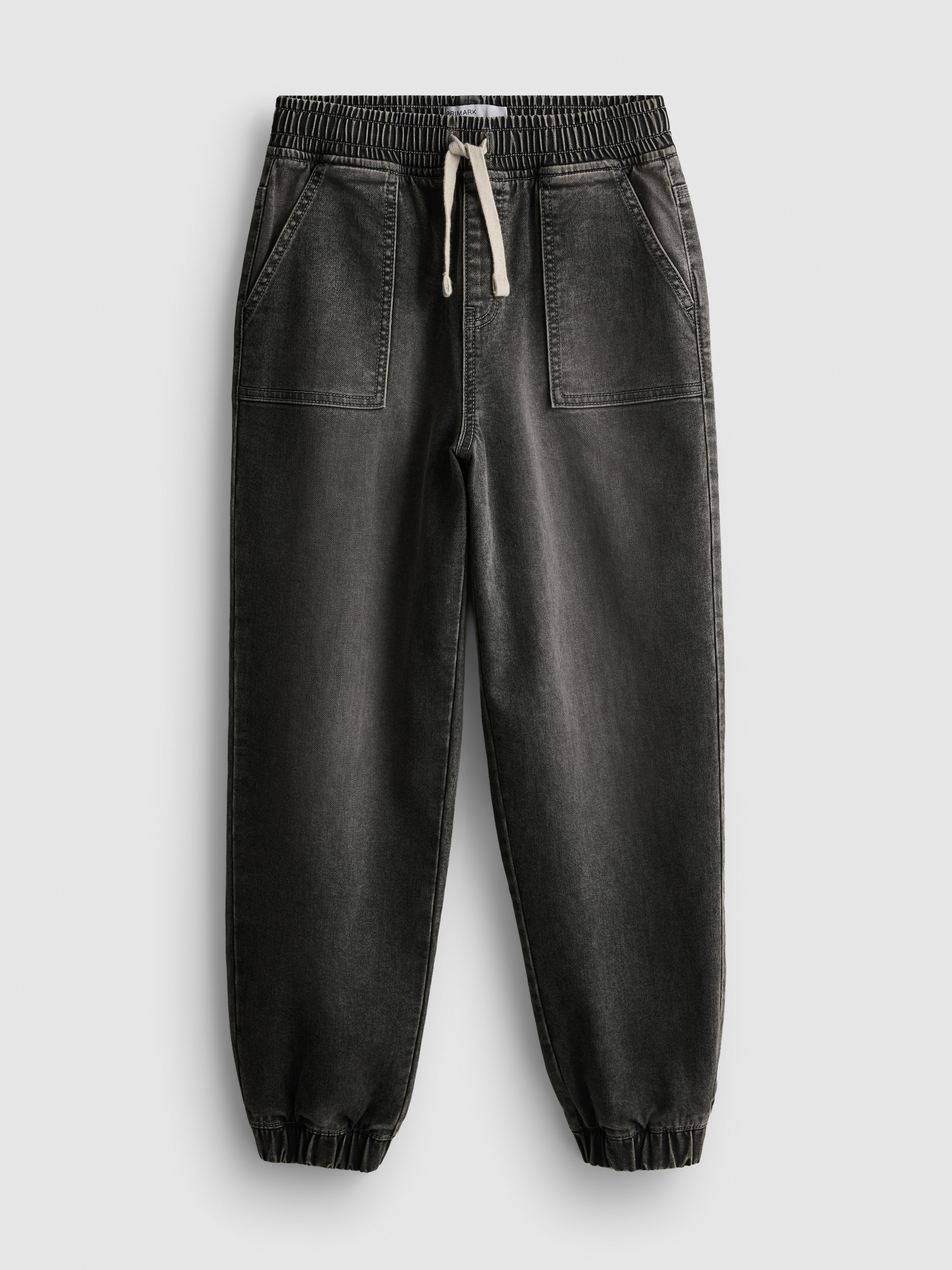 7-15yrs | Cotton-Rich Cuffed Denim Joggers