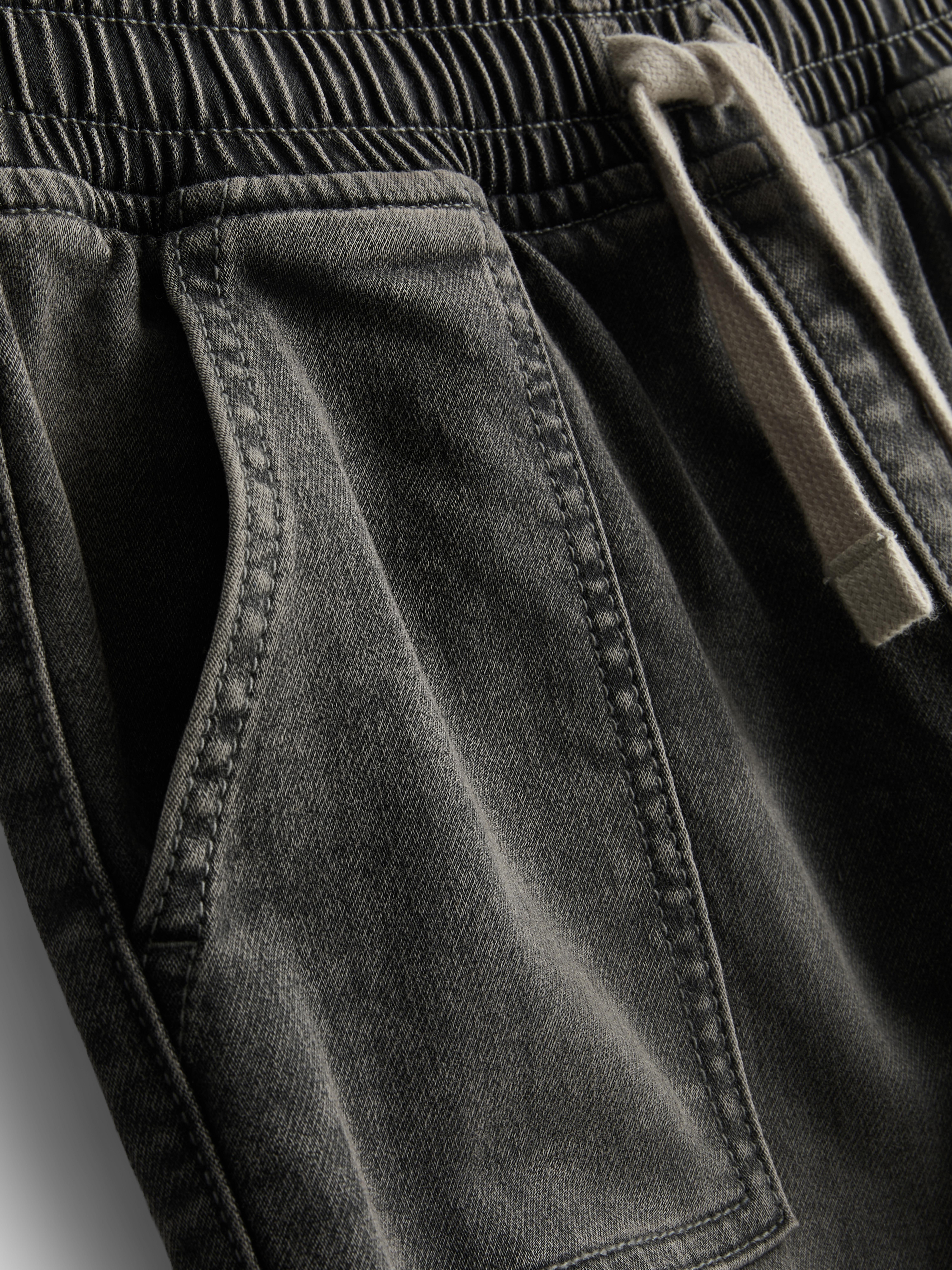 7-15yrs | Cotton-Rich Cuffed Denim Joggers