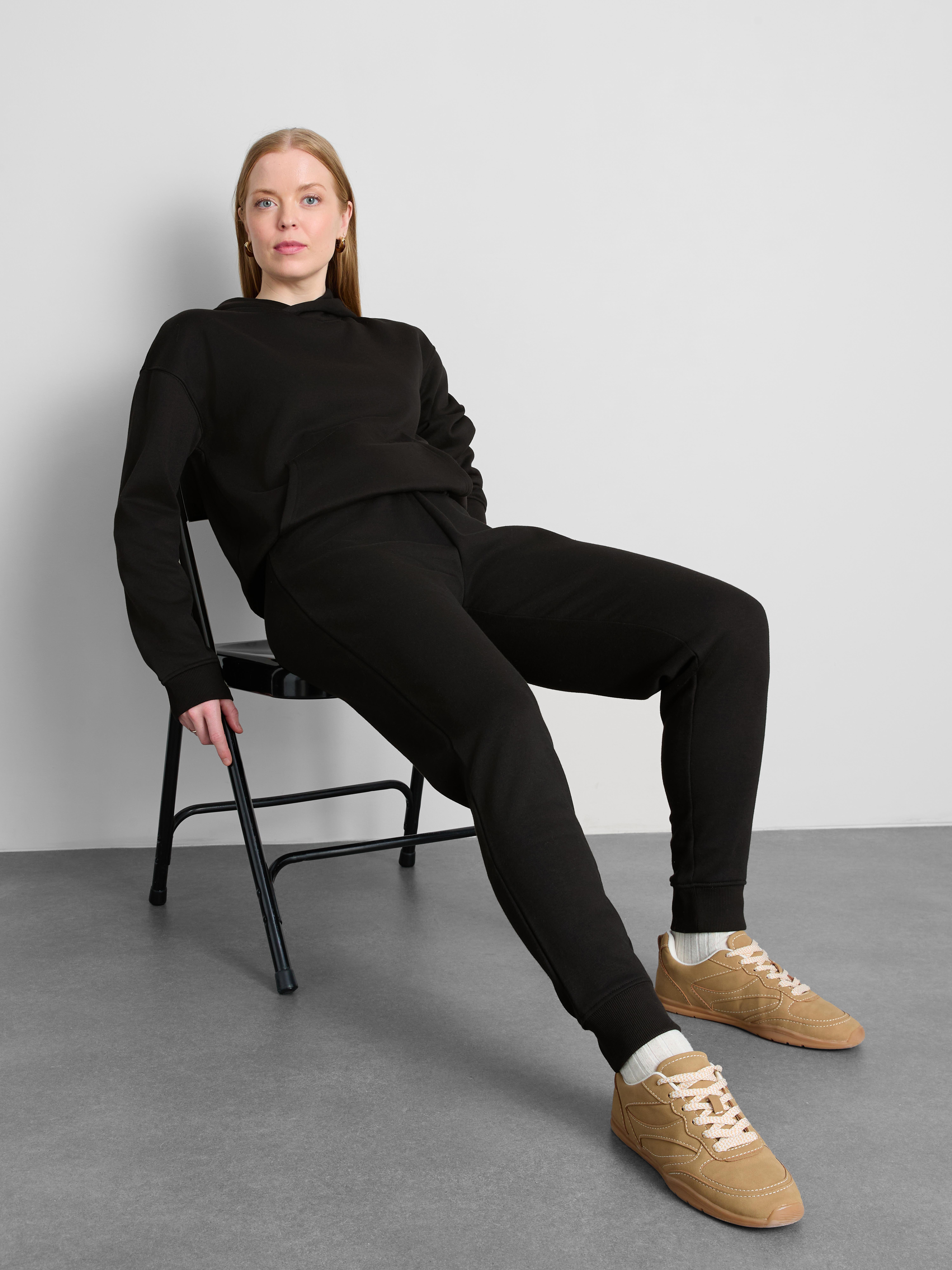 Cotton-Blend Skinny Joggers