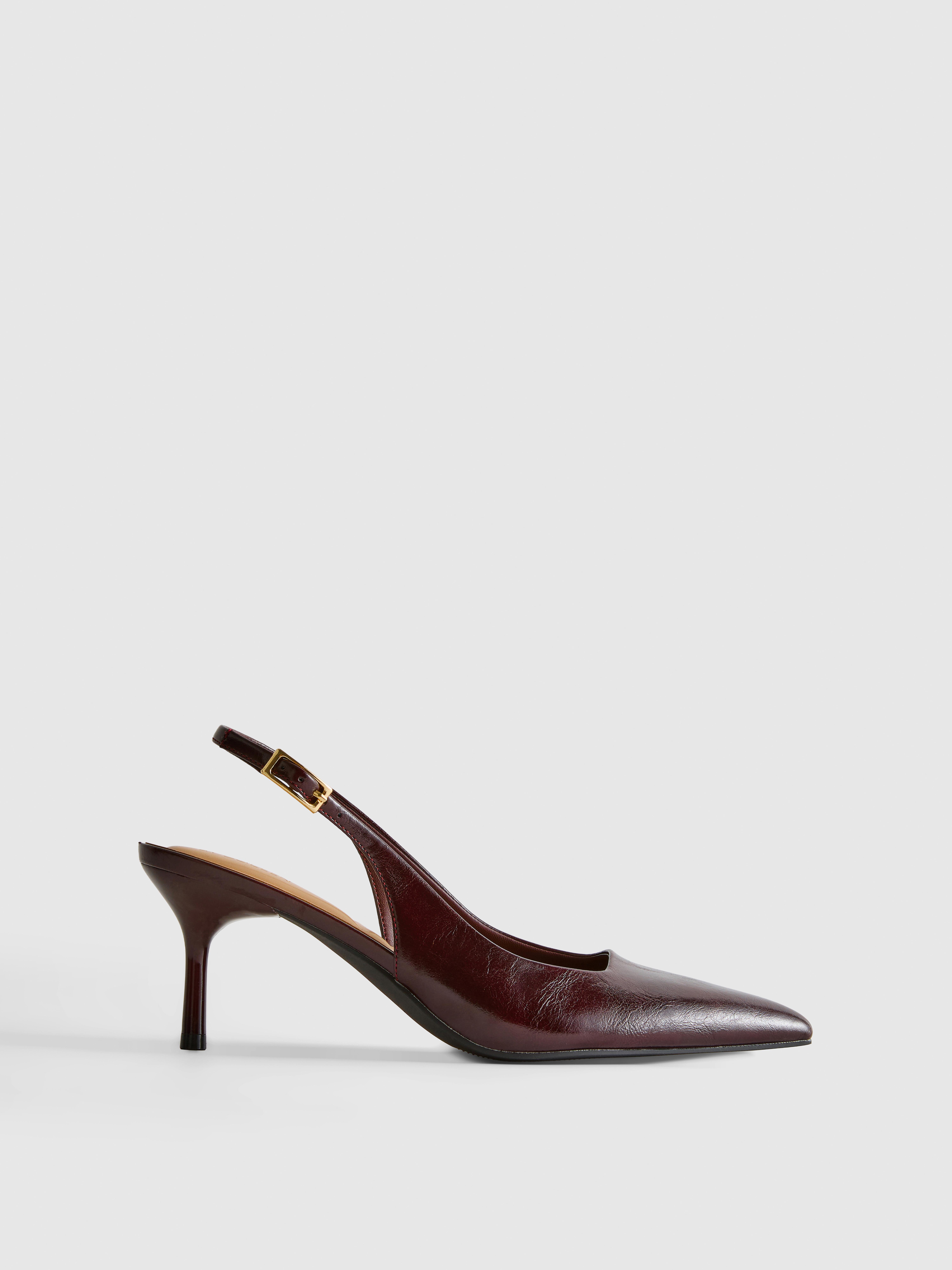 Tacchi aperti sul tallone pelle sintetica By Coleen