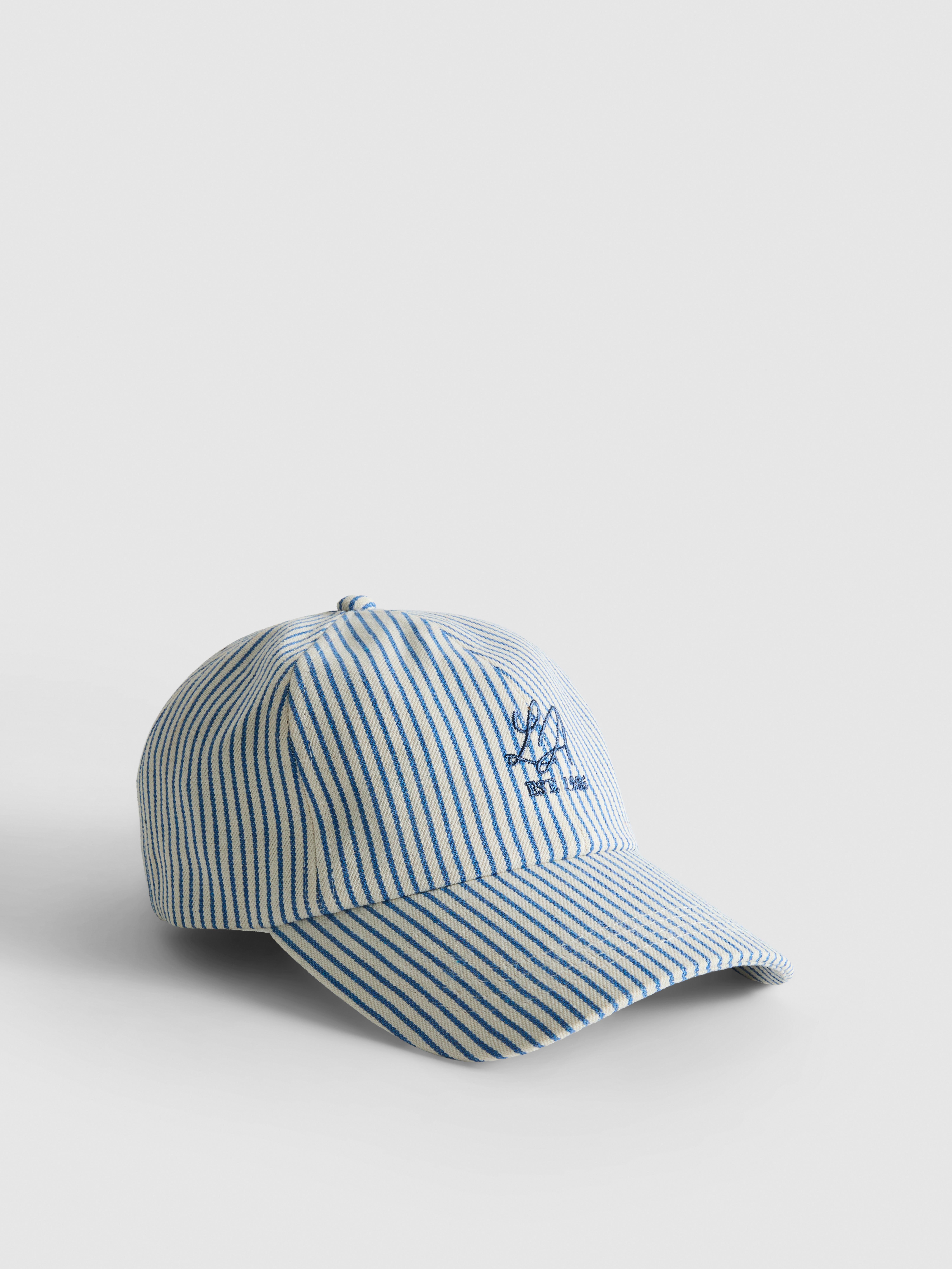 Casquette de baseball à rayures